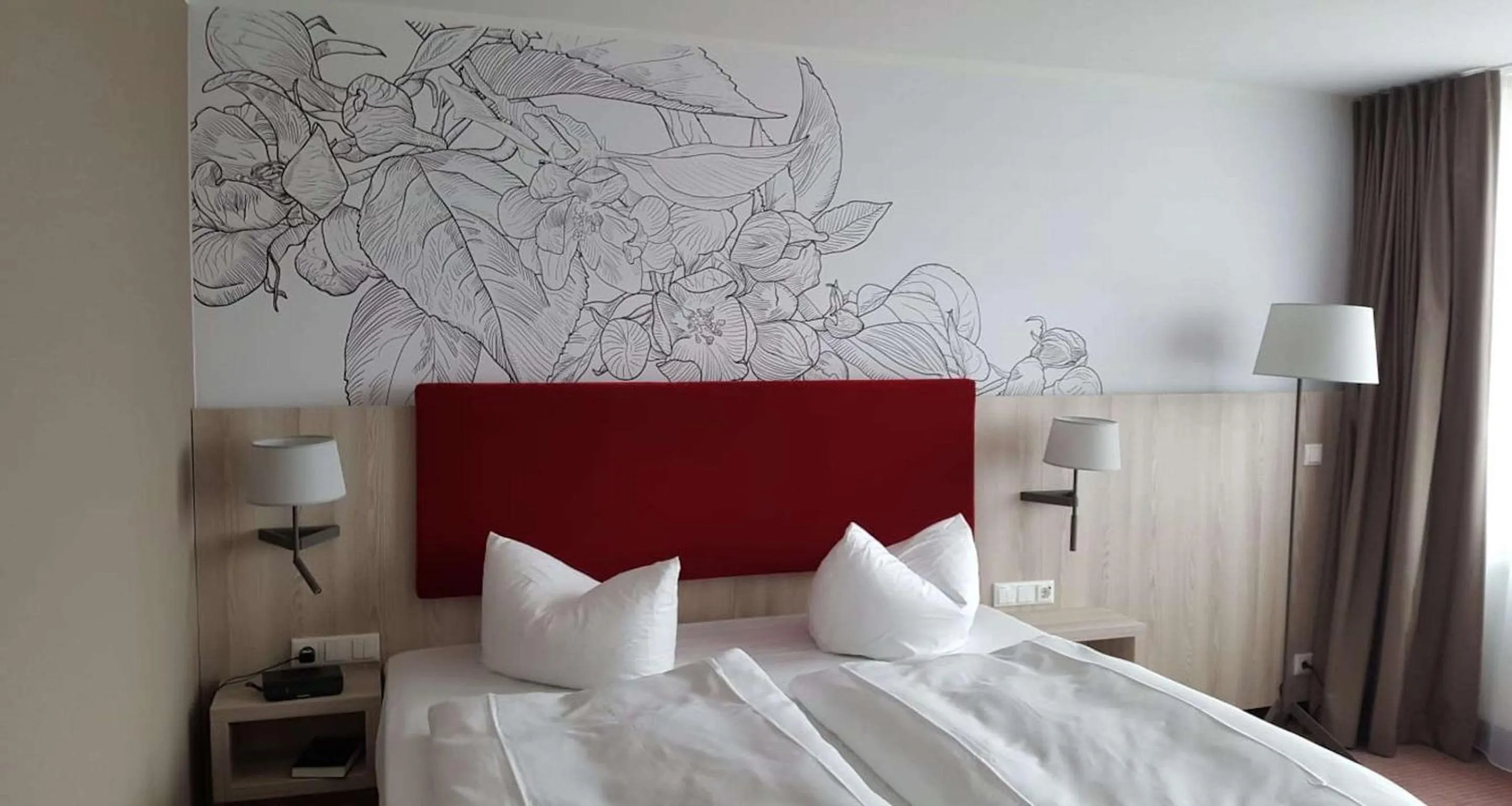 Bedroom, Bed in Best Western Erfurt-Apfelstädt