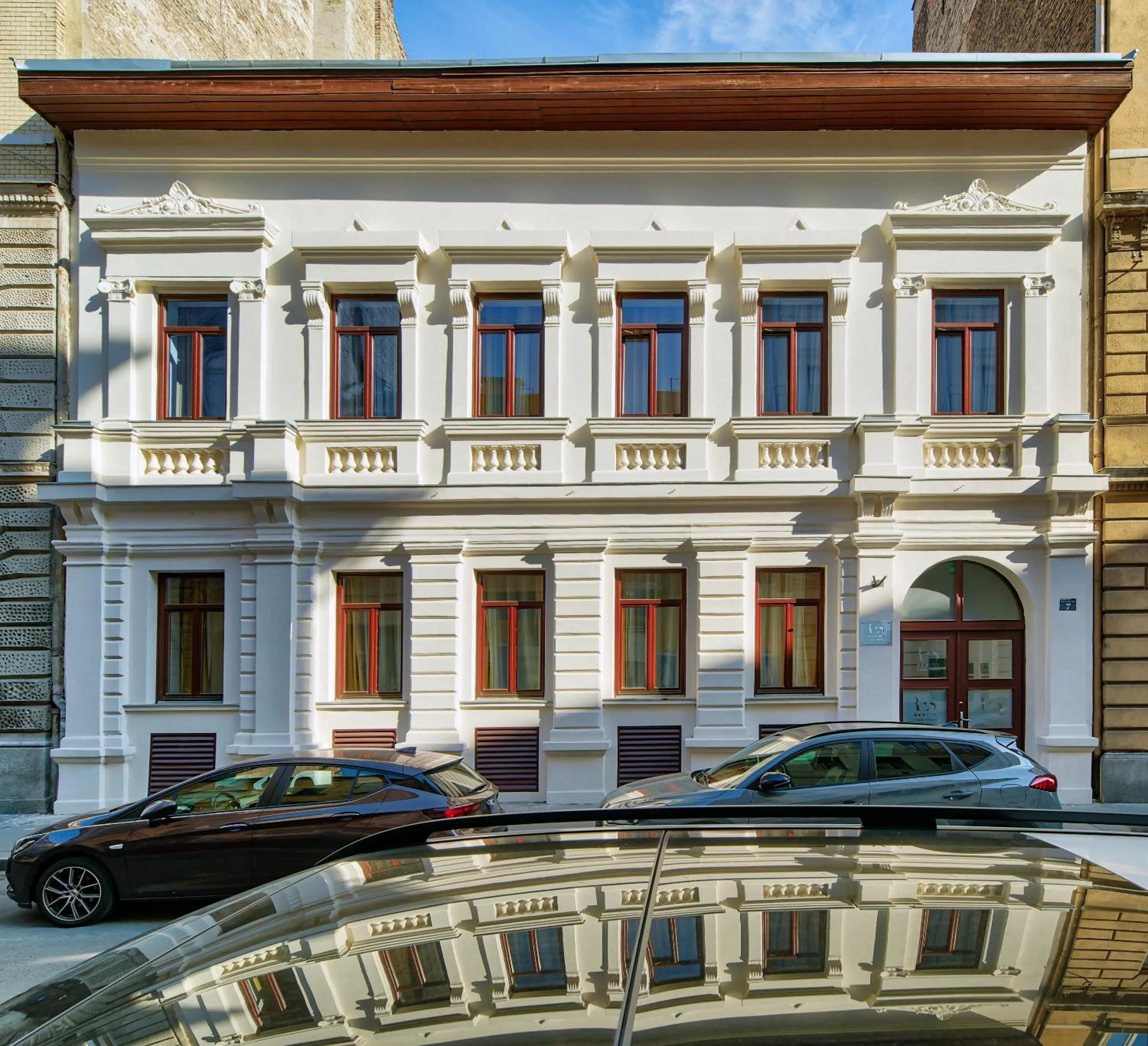 Property building in RES City Residence Hotel Budapest