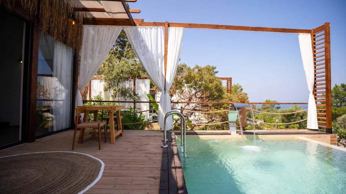 Balcony/Terrace in Lov Faralya Adults Only