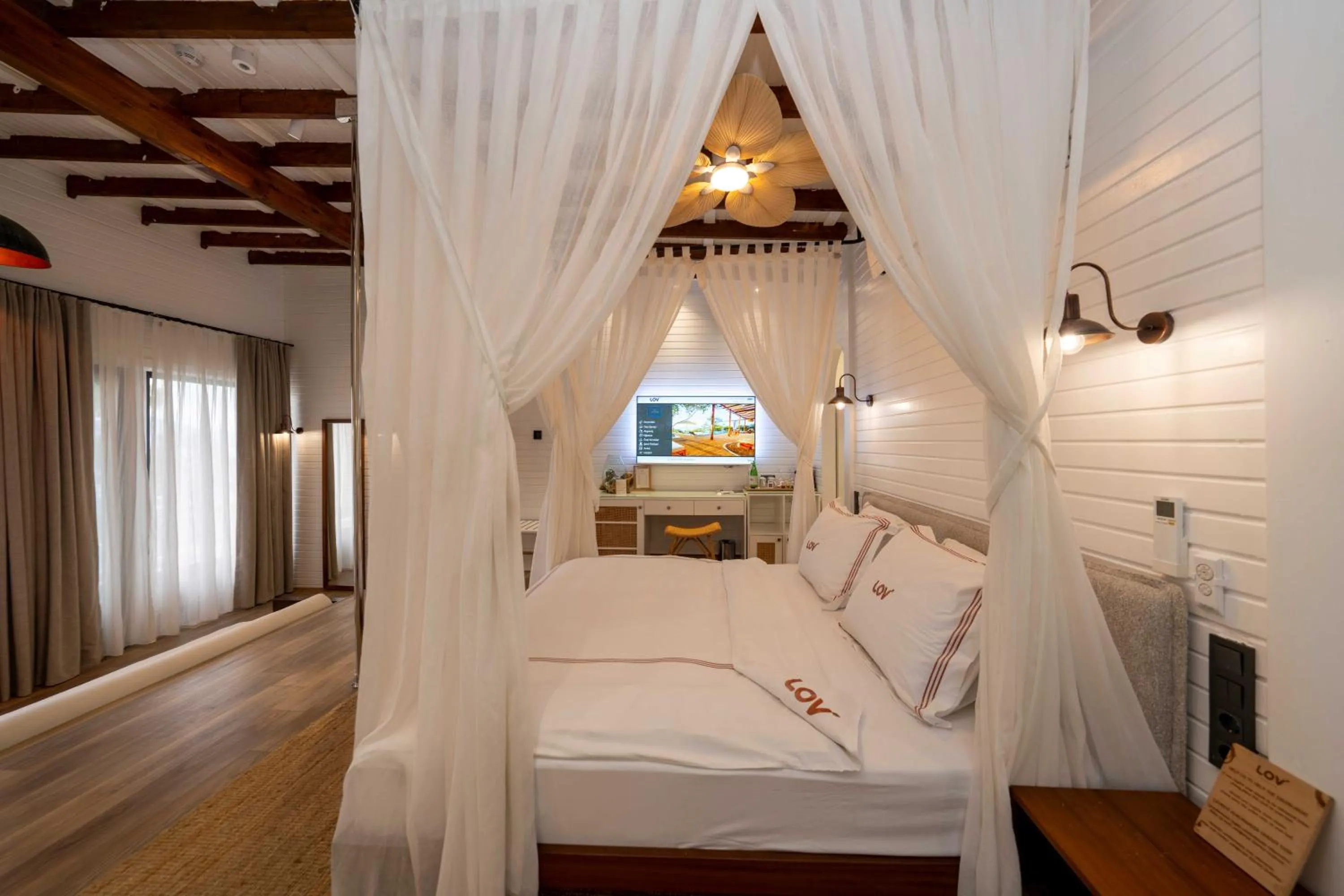 Bedroom, Bed in Lov Faralya Adults Only