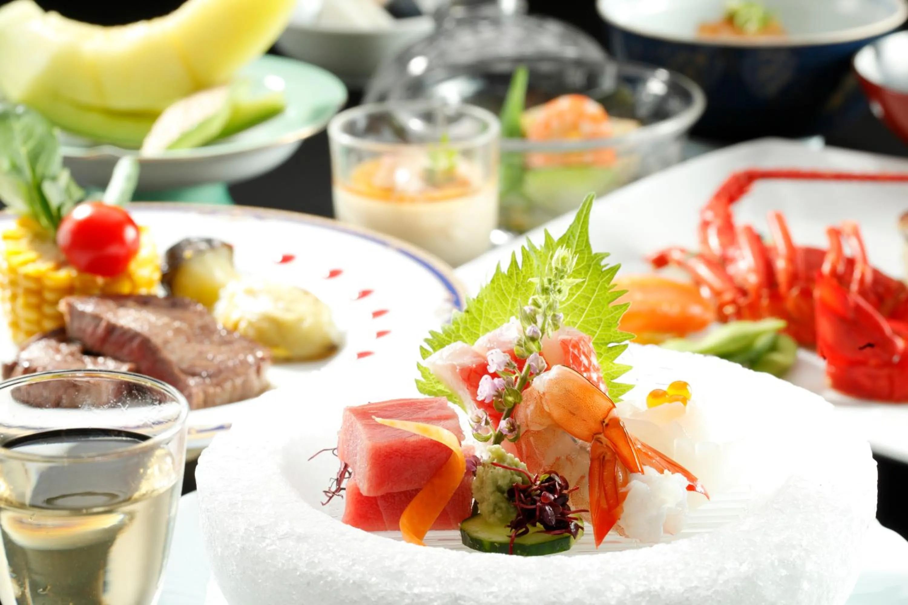 Food in Shimoda Prince Hotel