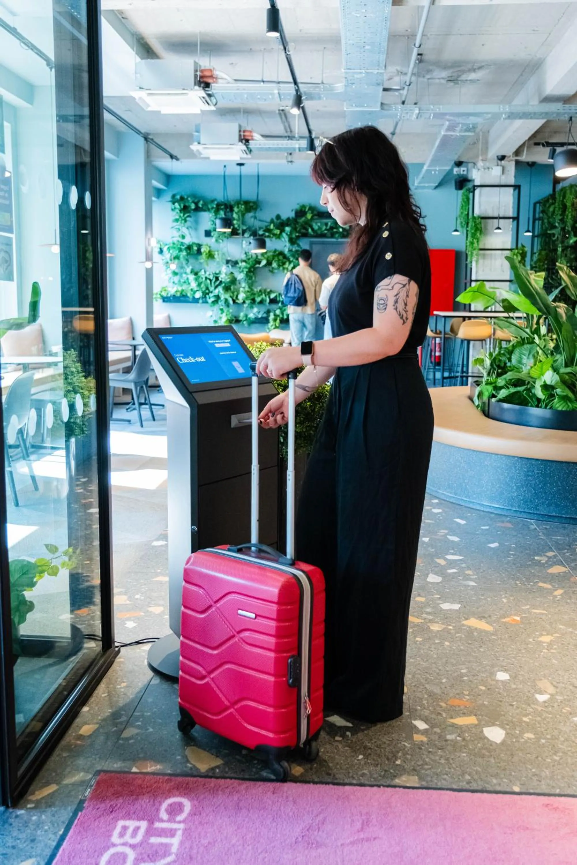 Lobby or reception in Citybox Antwerp City Center