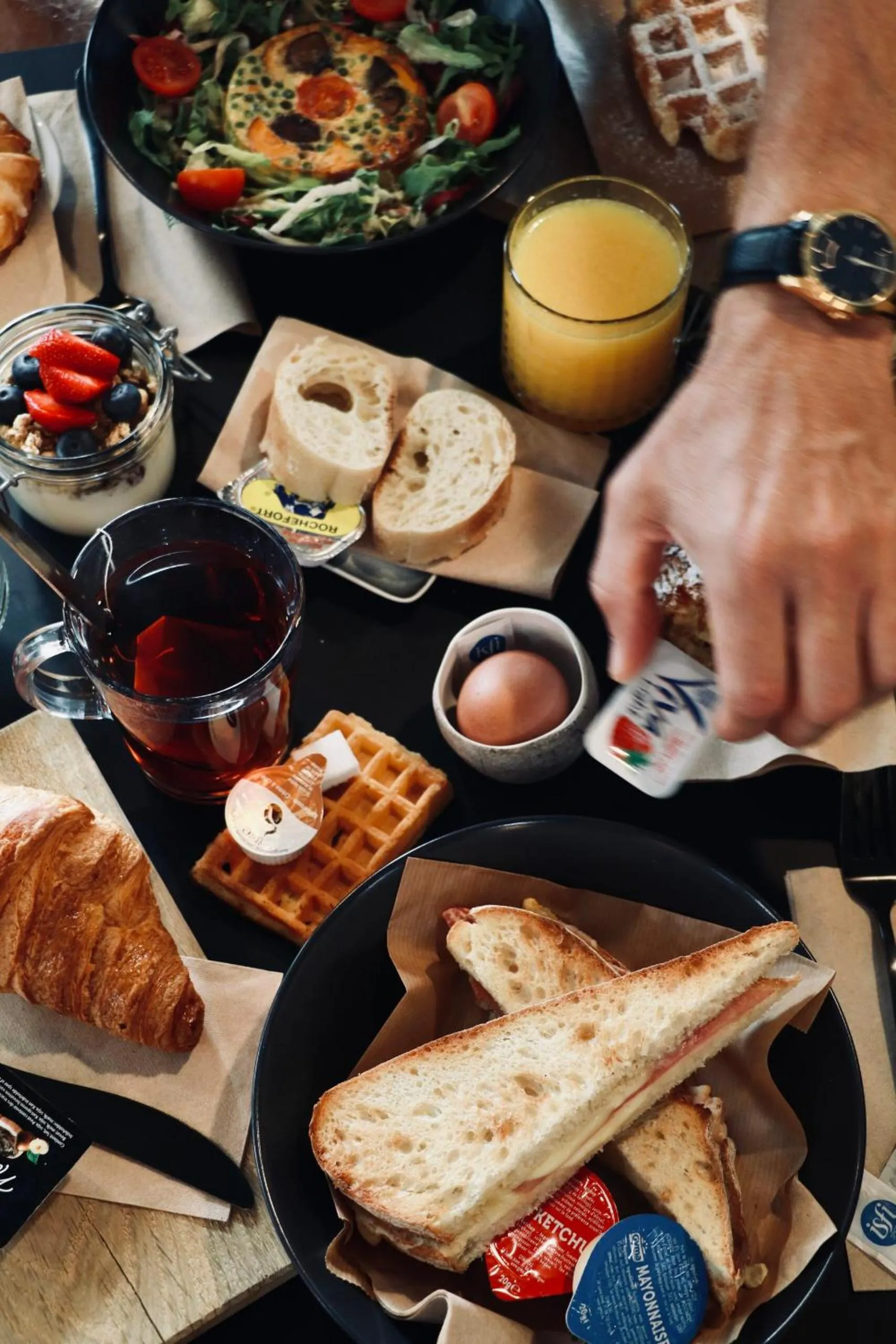 Breakfast in Citybox Antwerp City Center