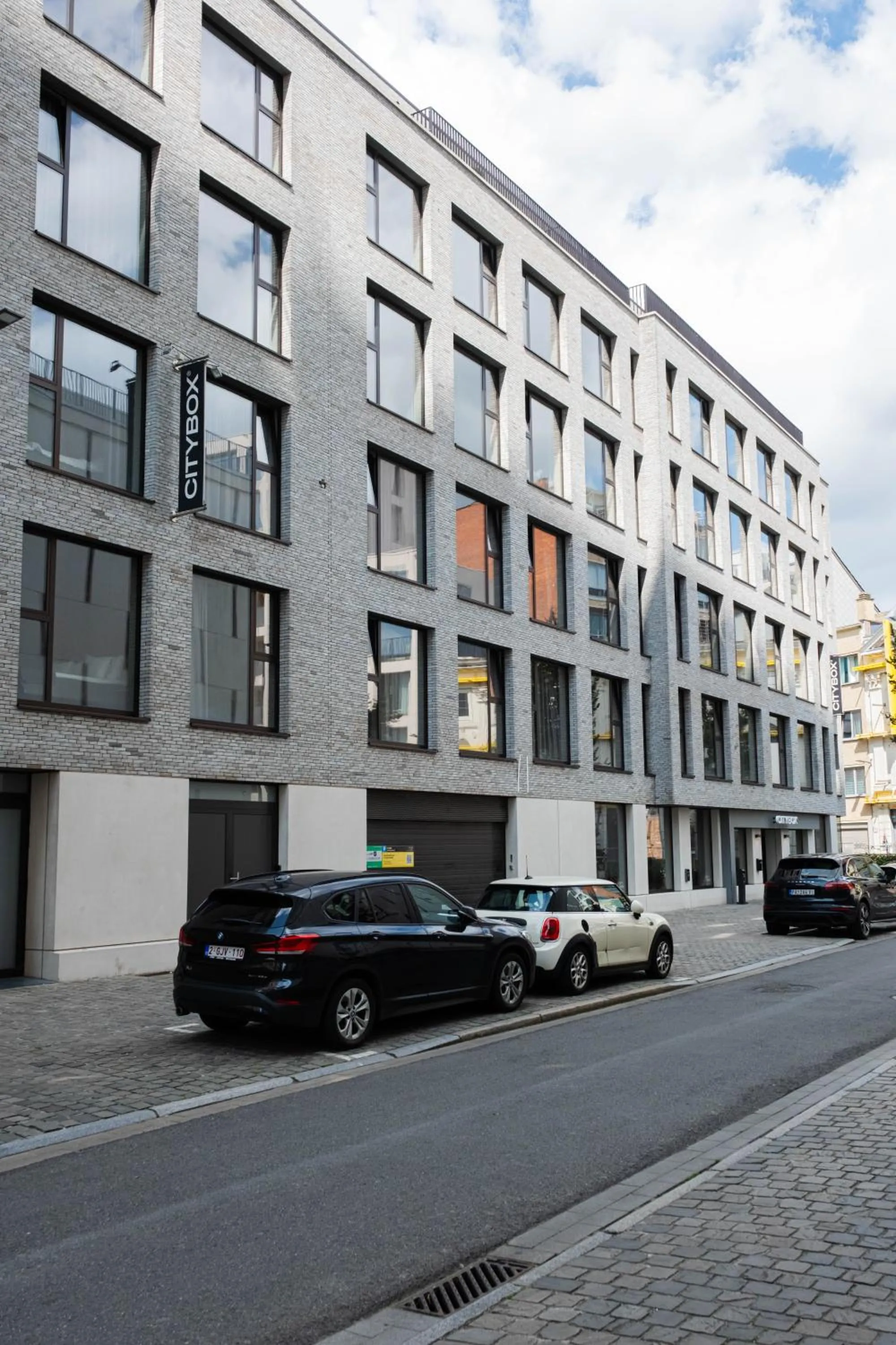 Facade/entrance in Citybox Antwerp City Center