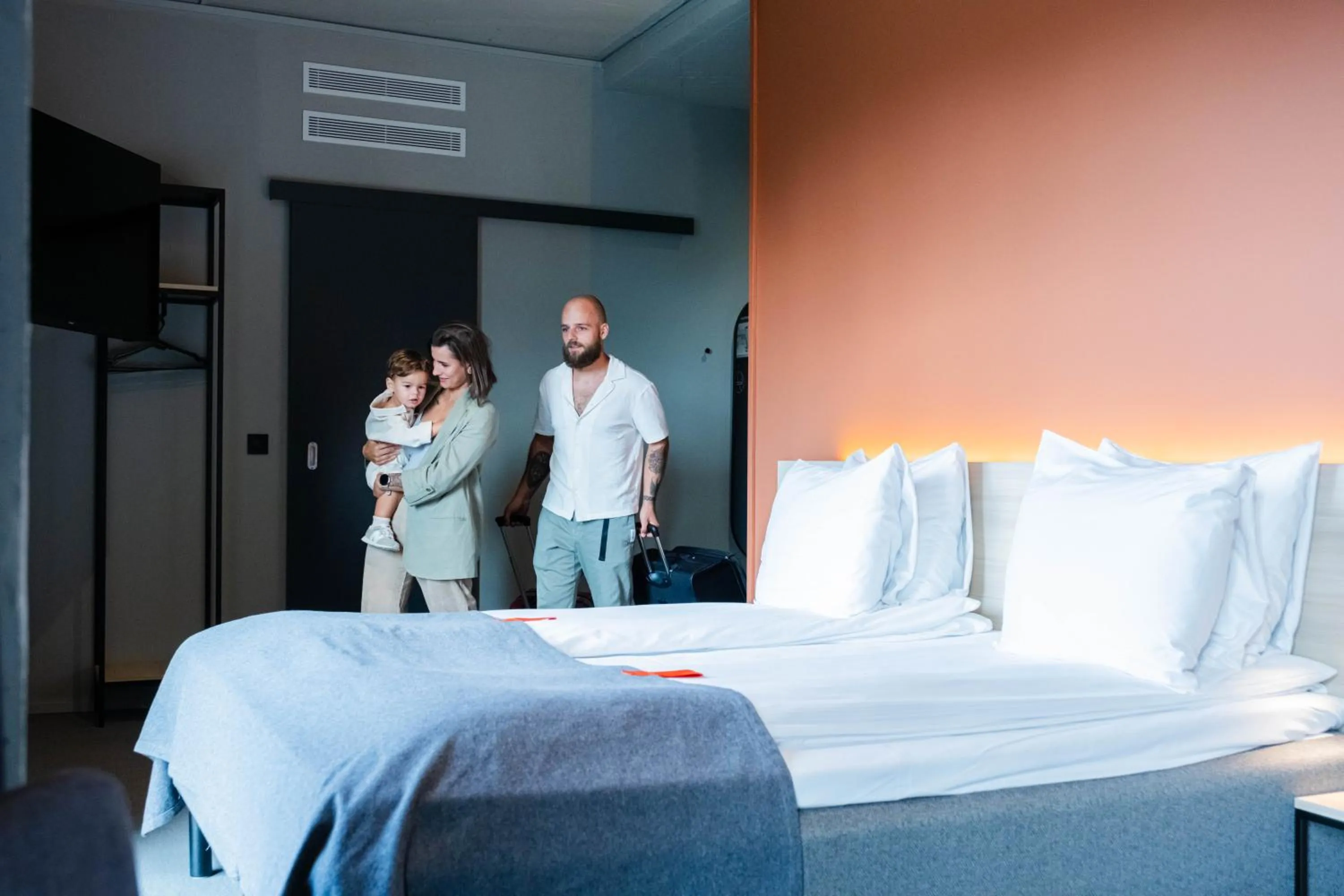 Family, Bed in Citybox Antwerp City Center