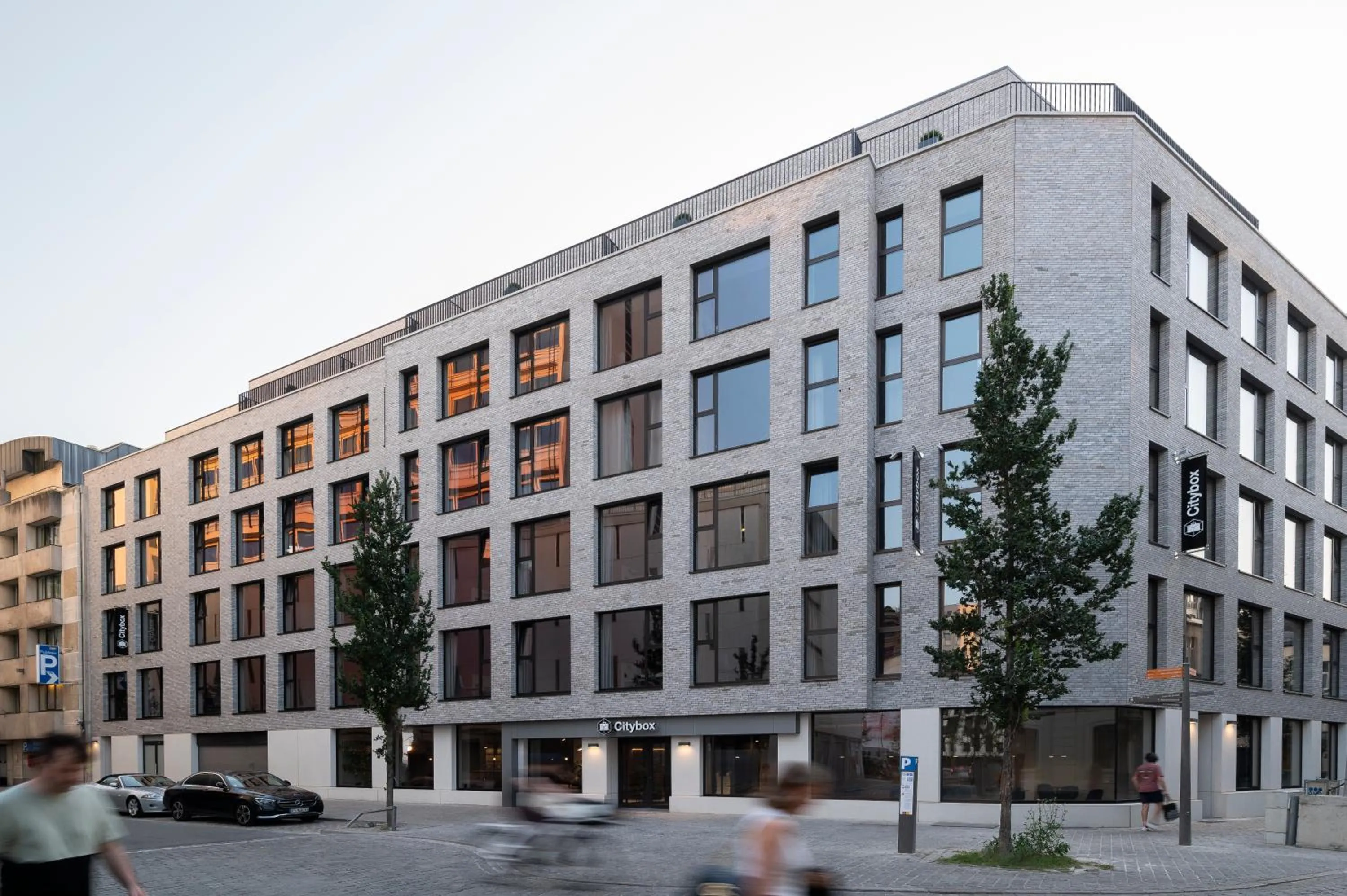 Facade/entrance in Citybox Antwerp City Center