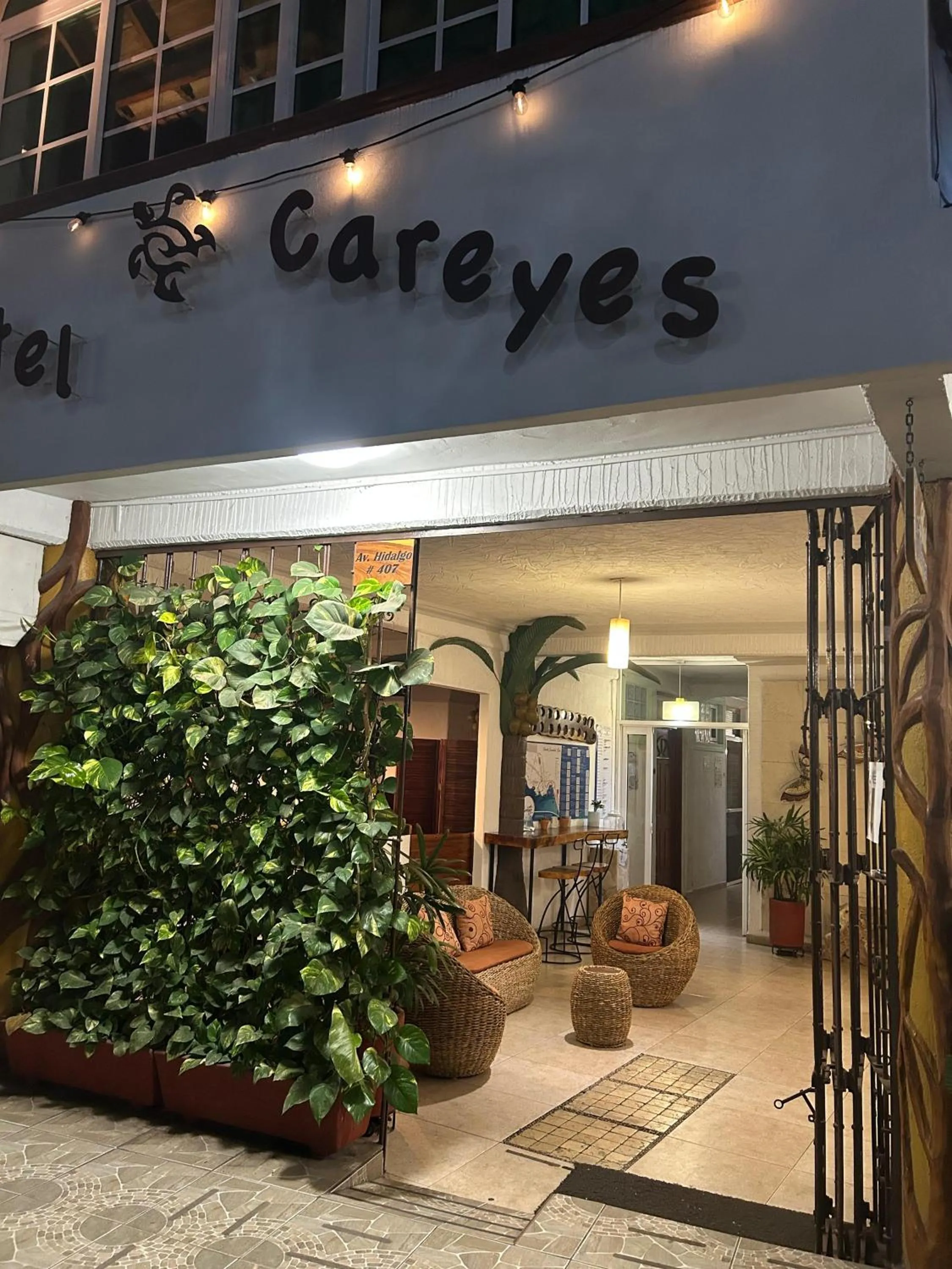 Facade/entrance in Hotel Careyes Puerto Escondido