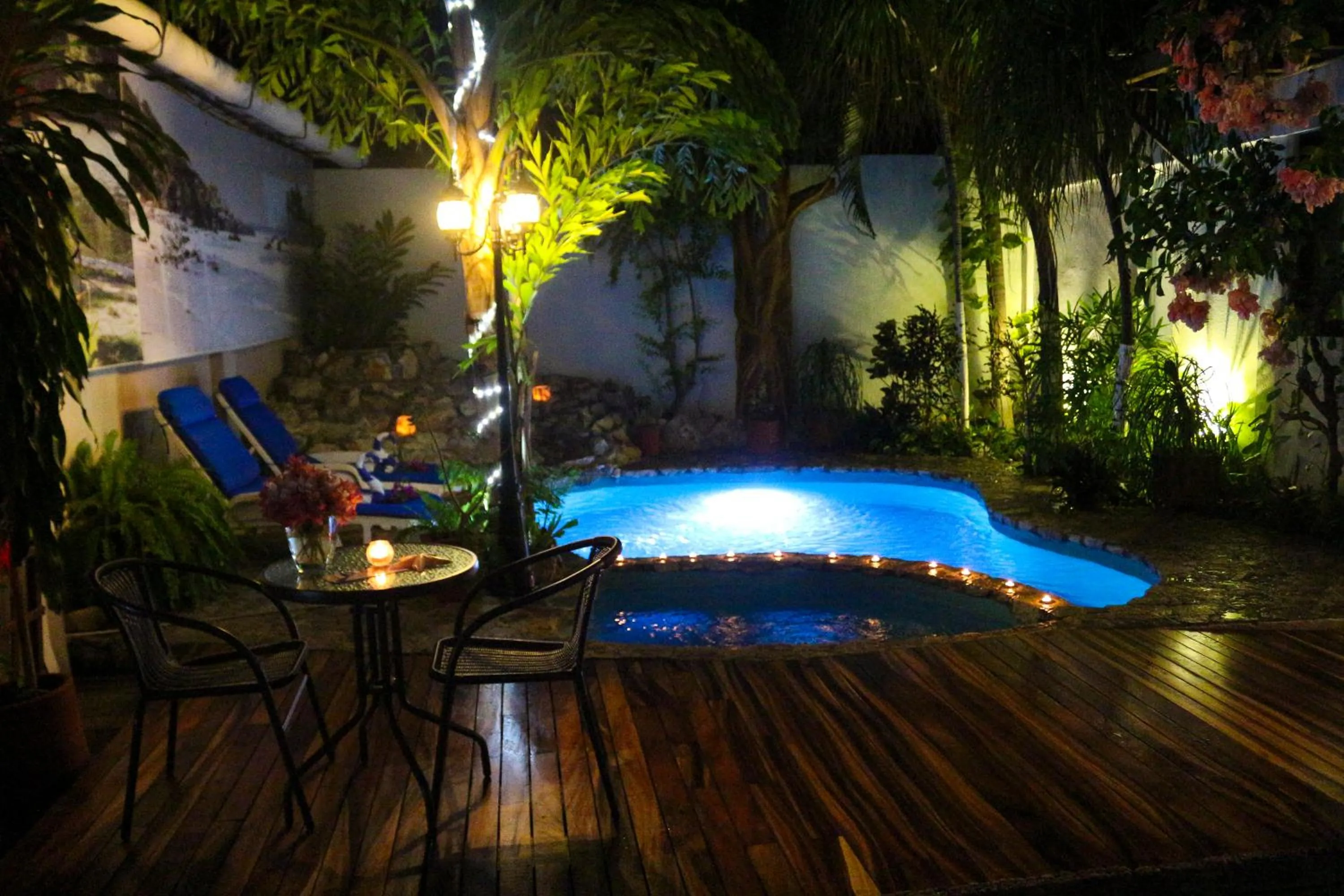 Swimming pool in Hotel Careyes Puerto Escondido