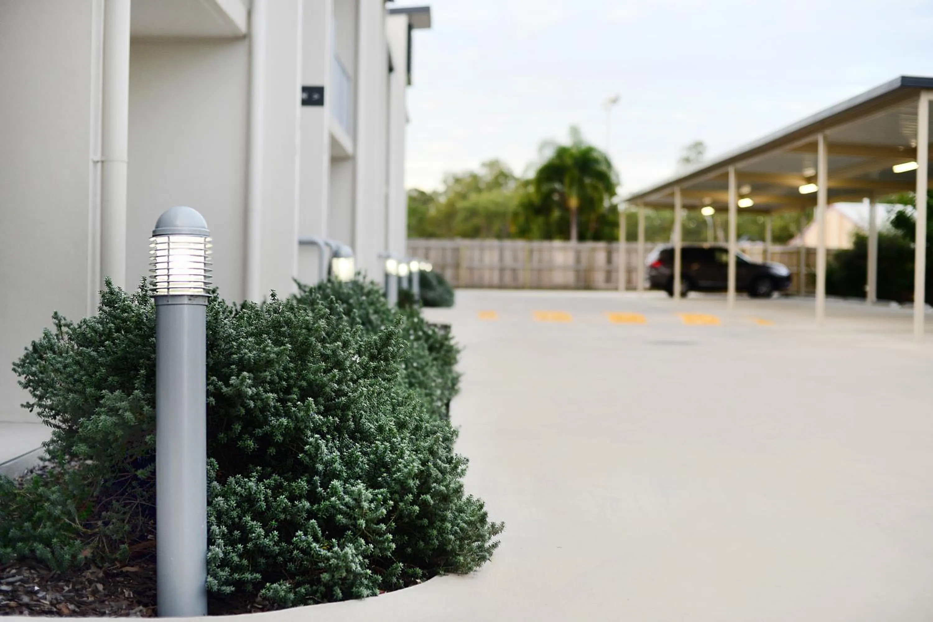 Decorative detail in Oaks Middlemount Suites
