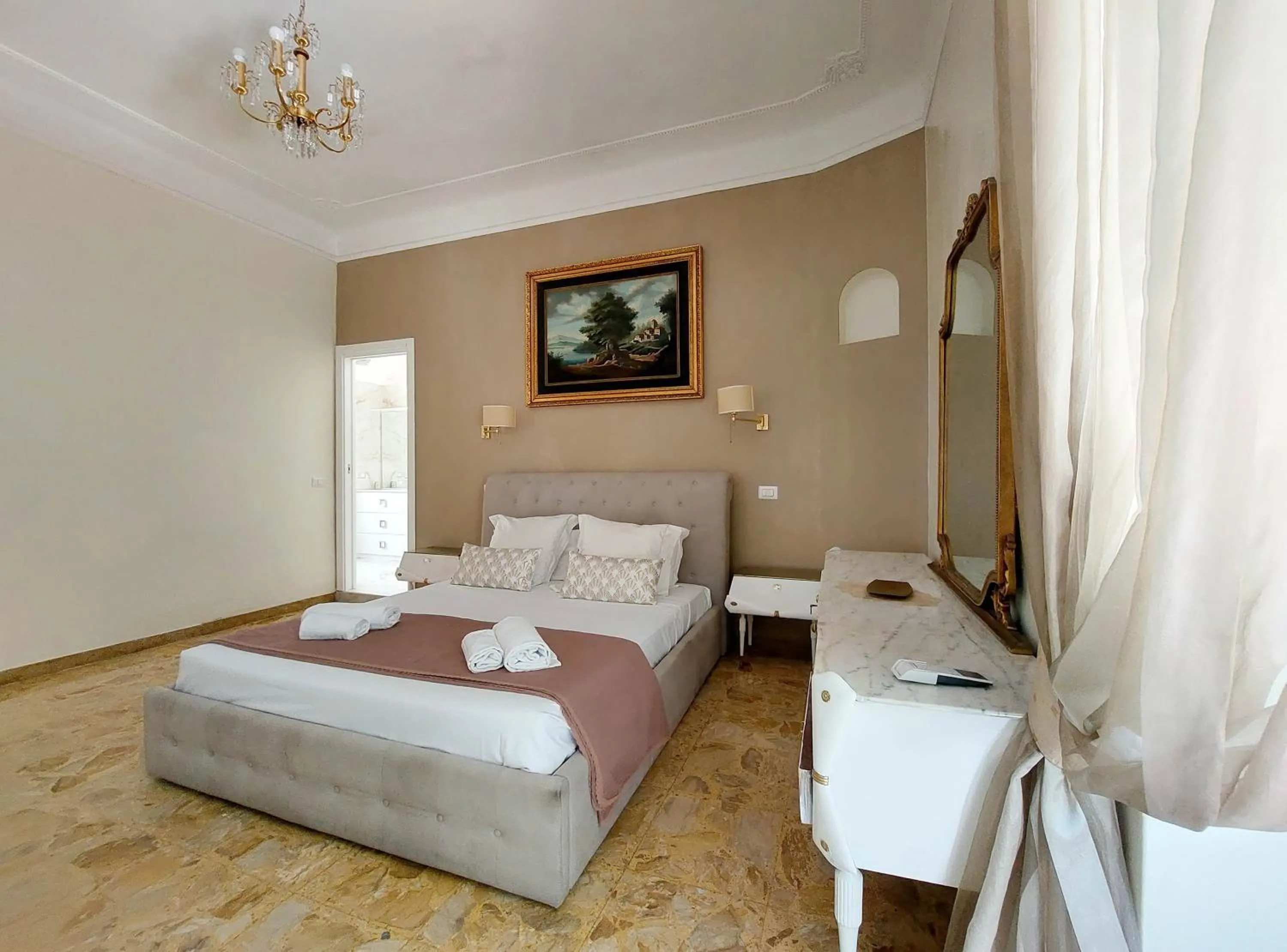 Bedroom, Bed in 4BNB - Luxury Mazzini Apartment