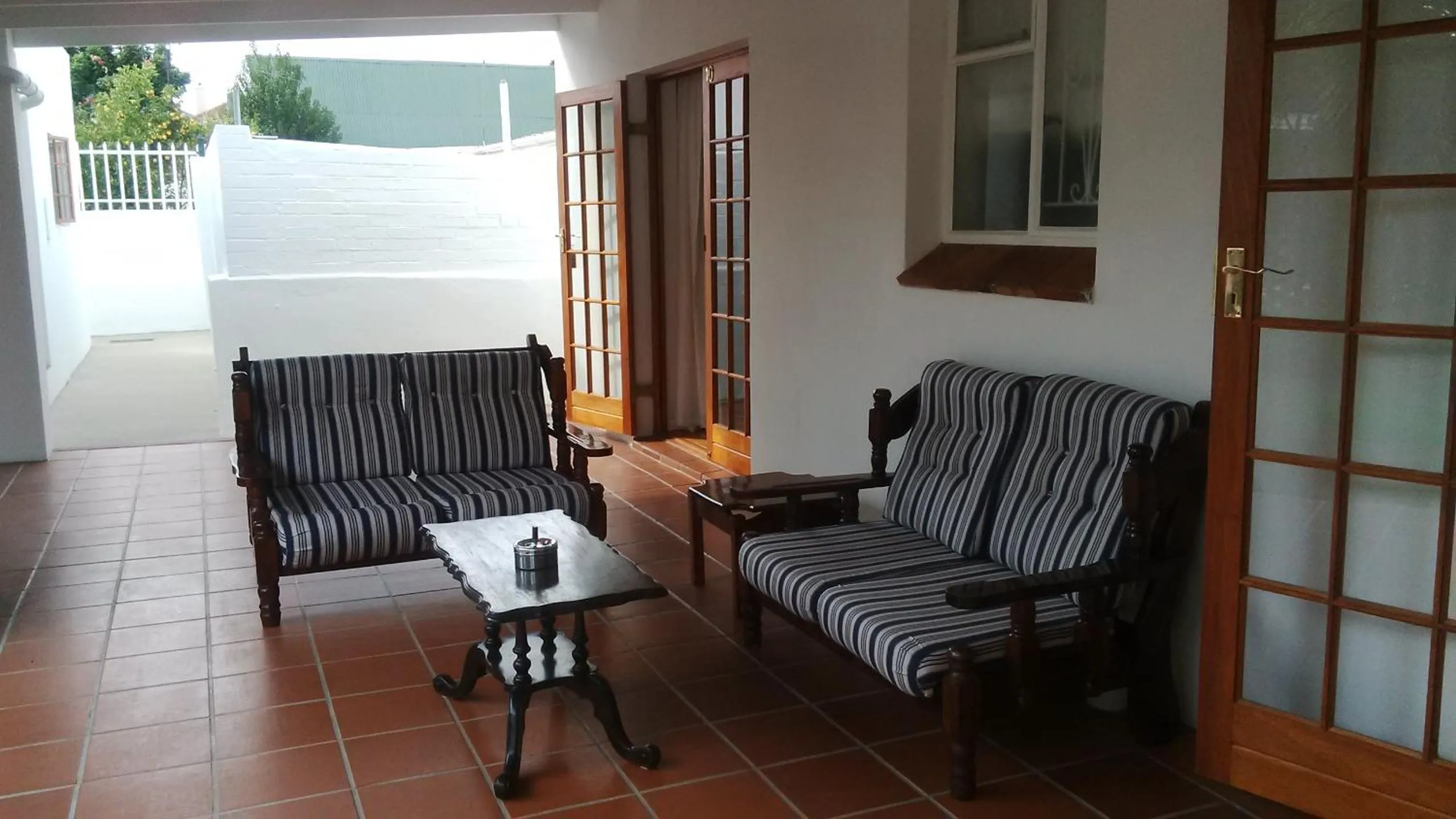 Patio in Camdeboo Cottages