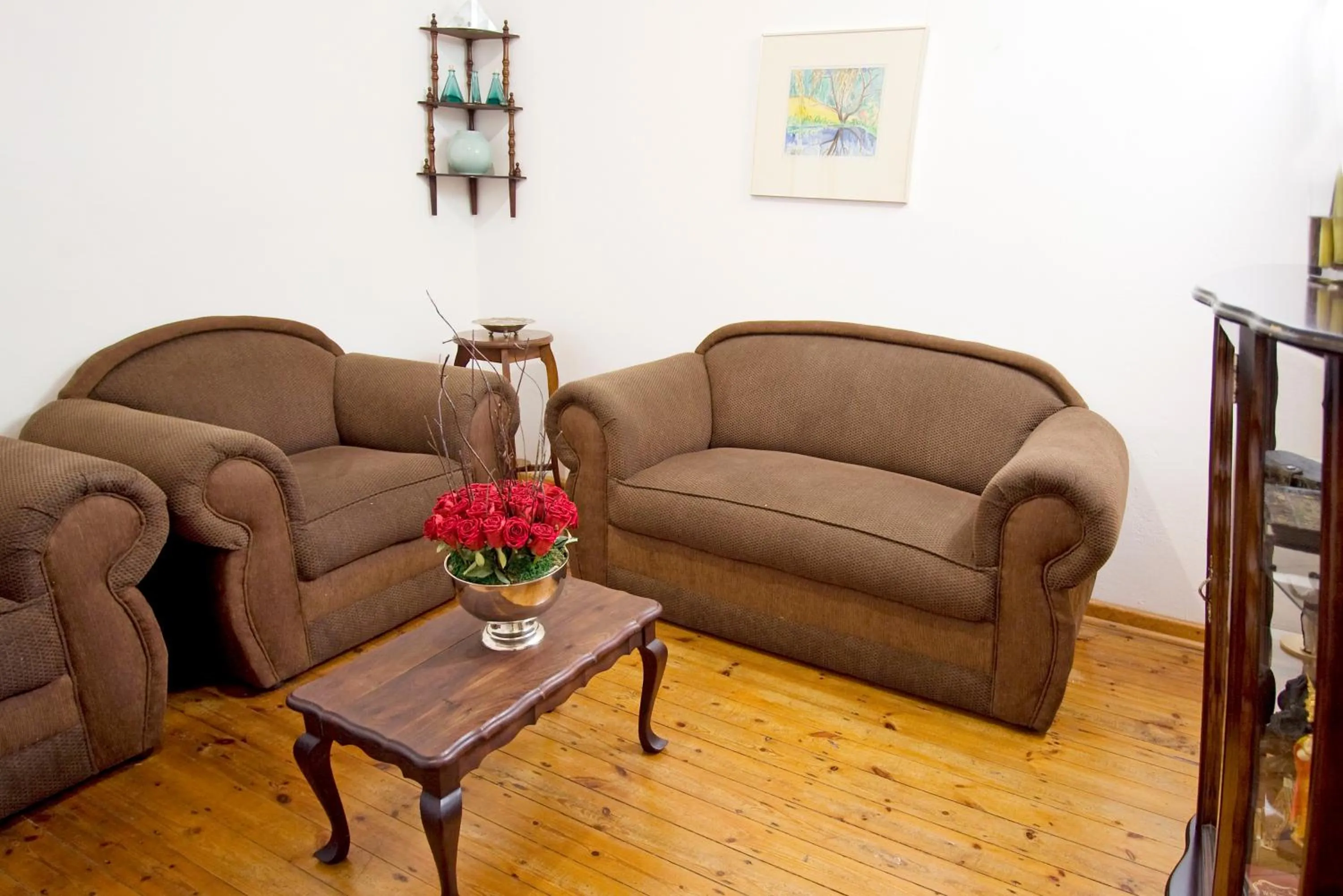 Living room in Camdeboo Cottages