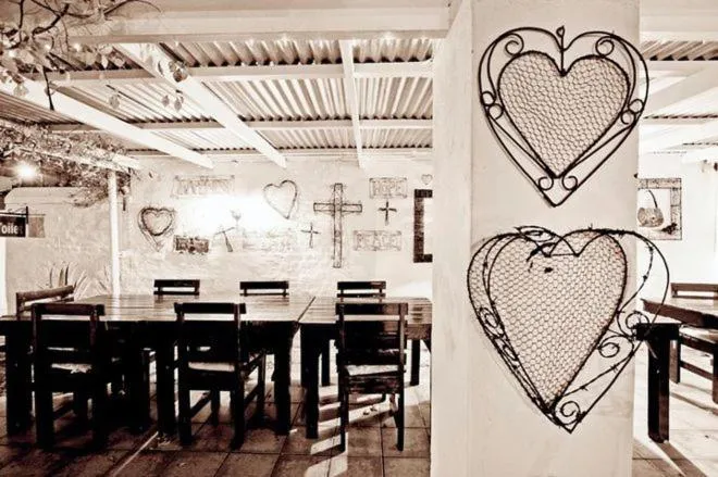 Patio in Camdeboo Cottages