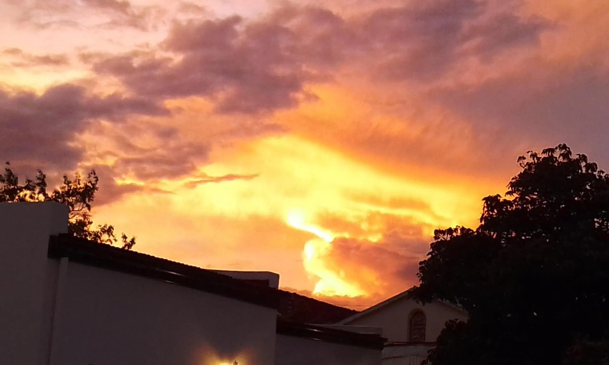 Sunset in Camdeboo Cottages