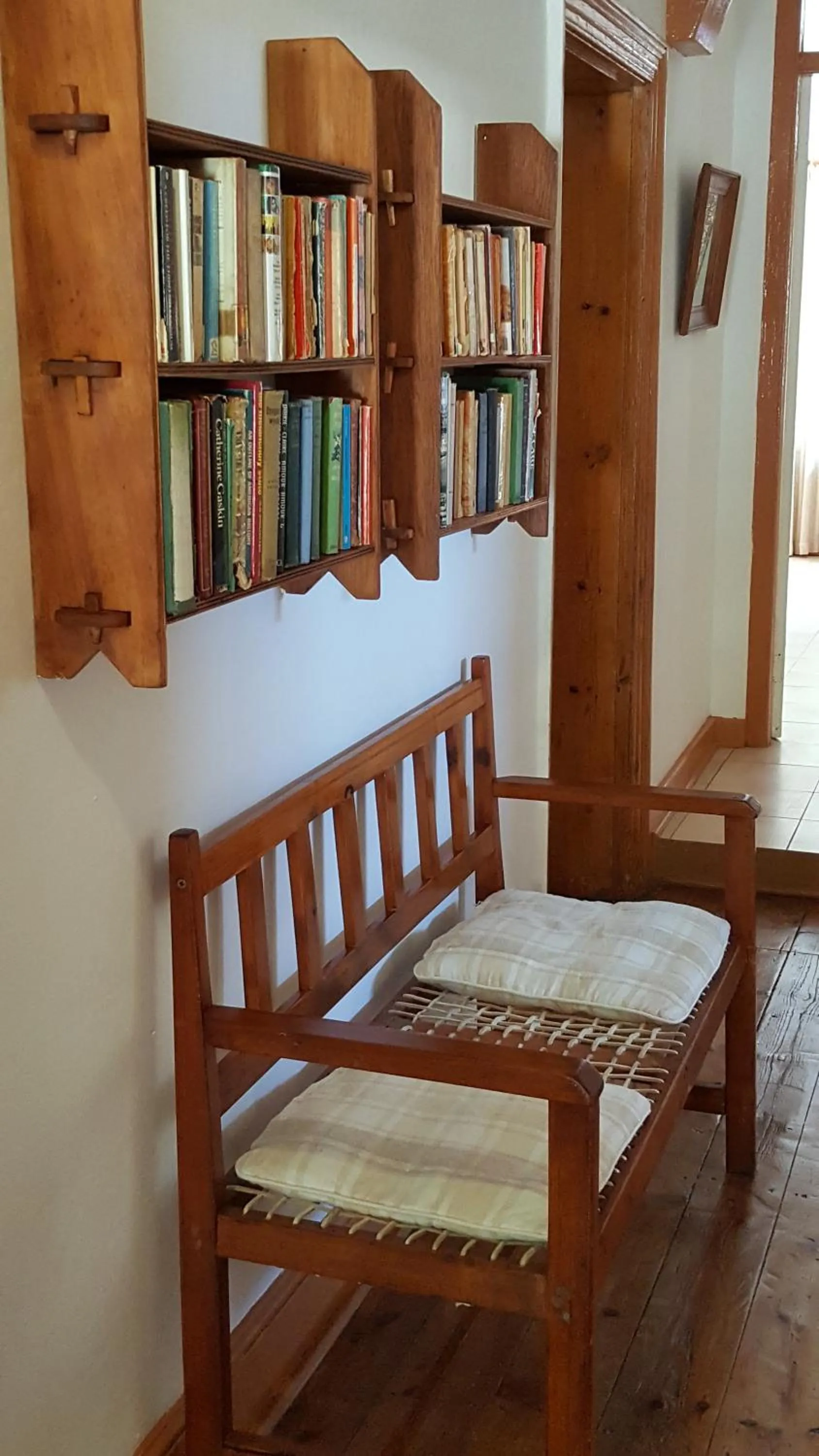 Seating area in Camdeboo Cottages