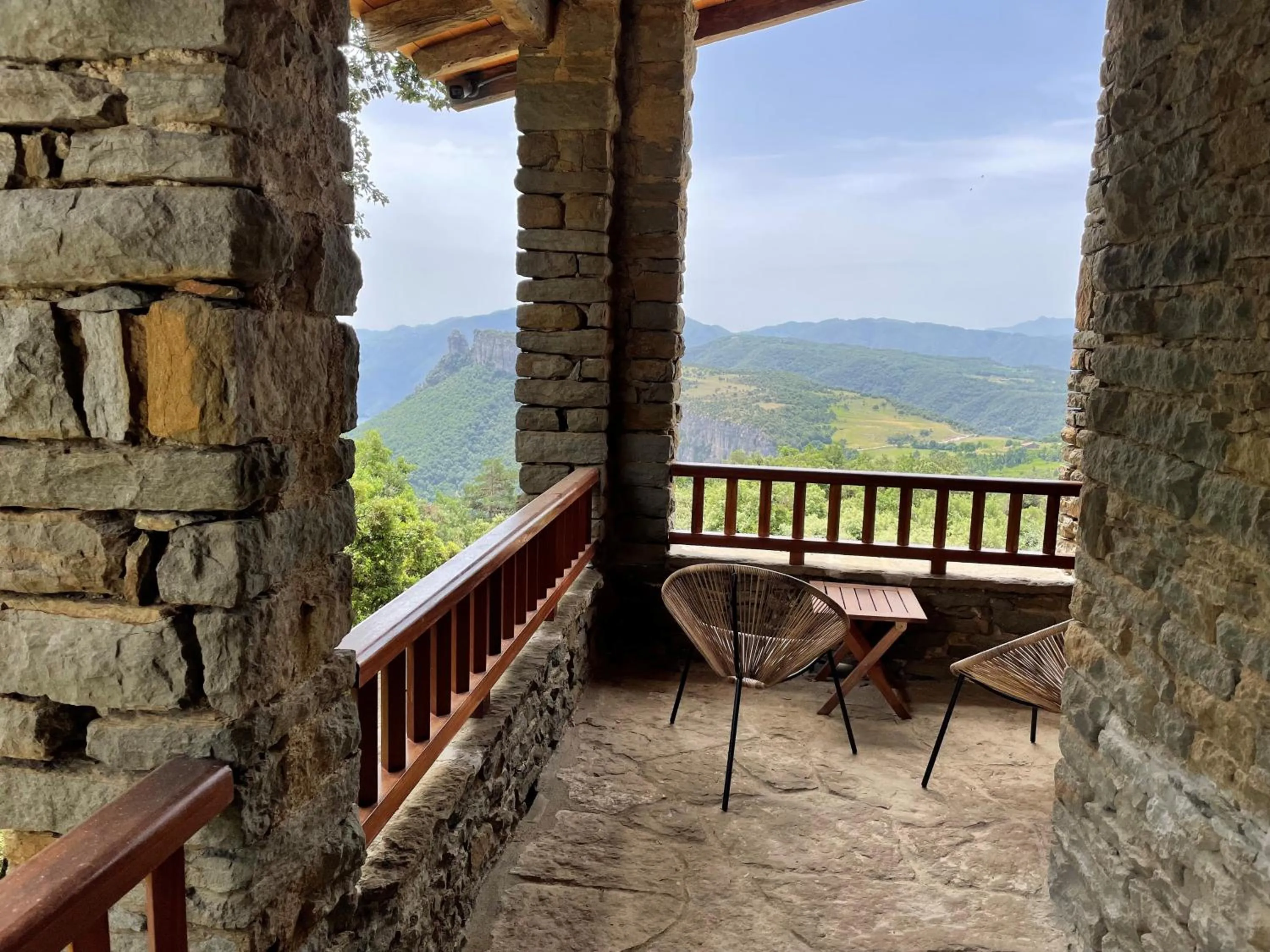 Balcony/Terrace in Masia Santa Llúcia