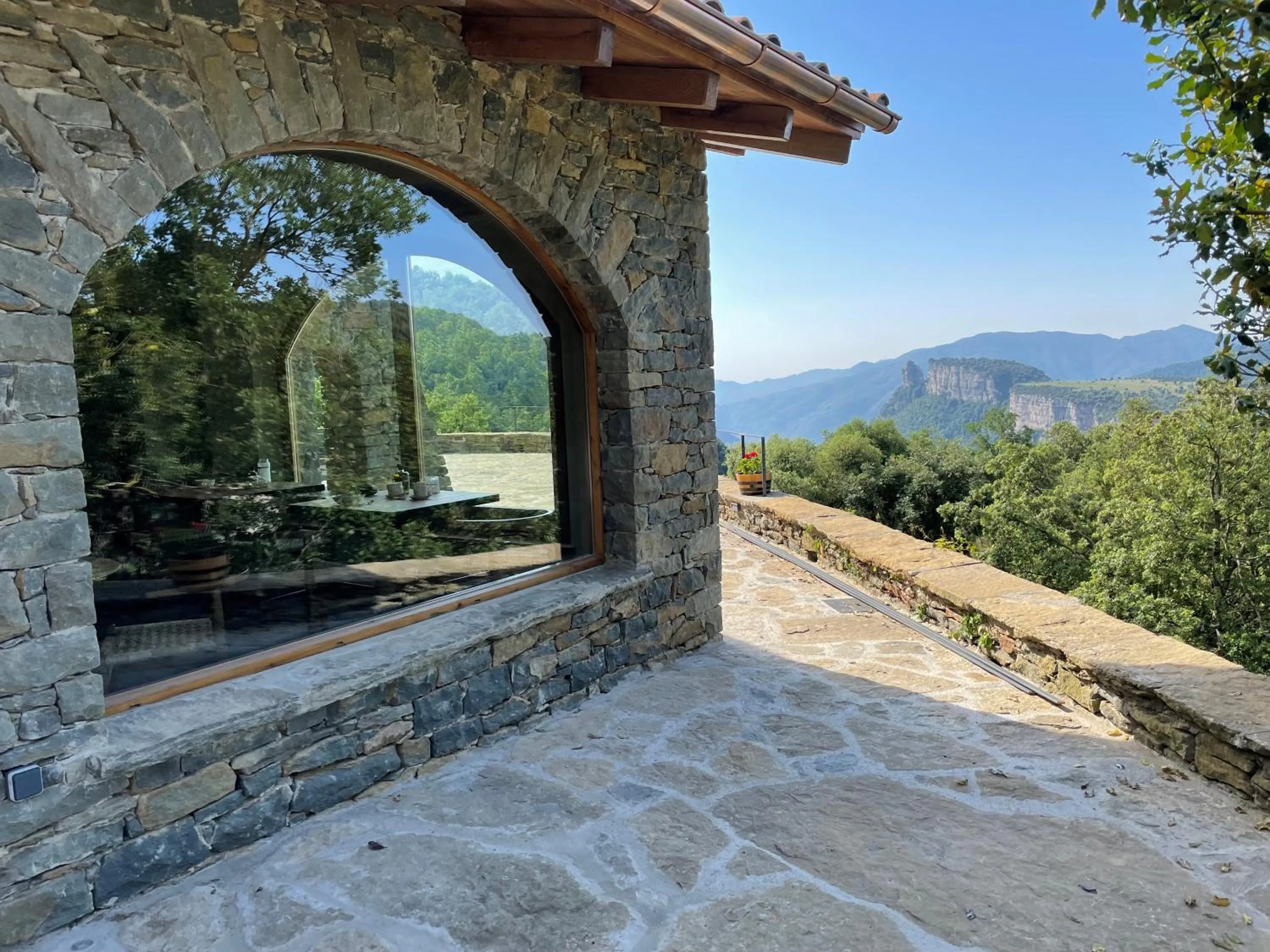 View (from property/room) in Masia Santa Llúcia