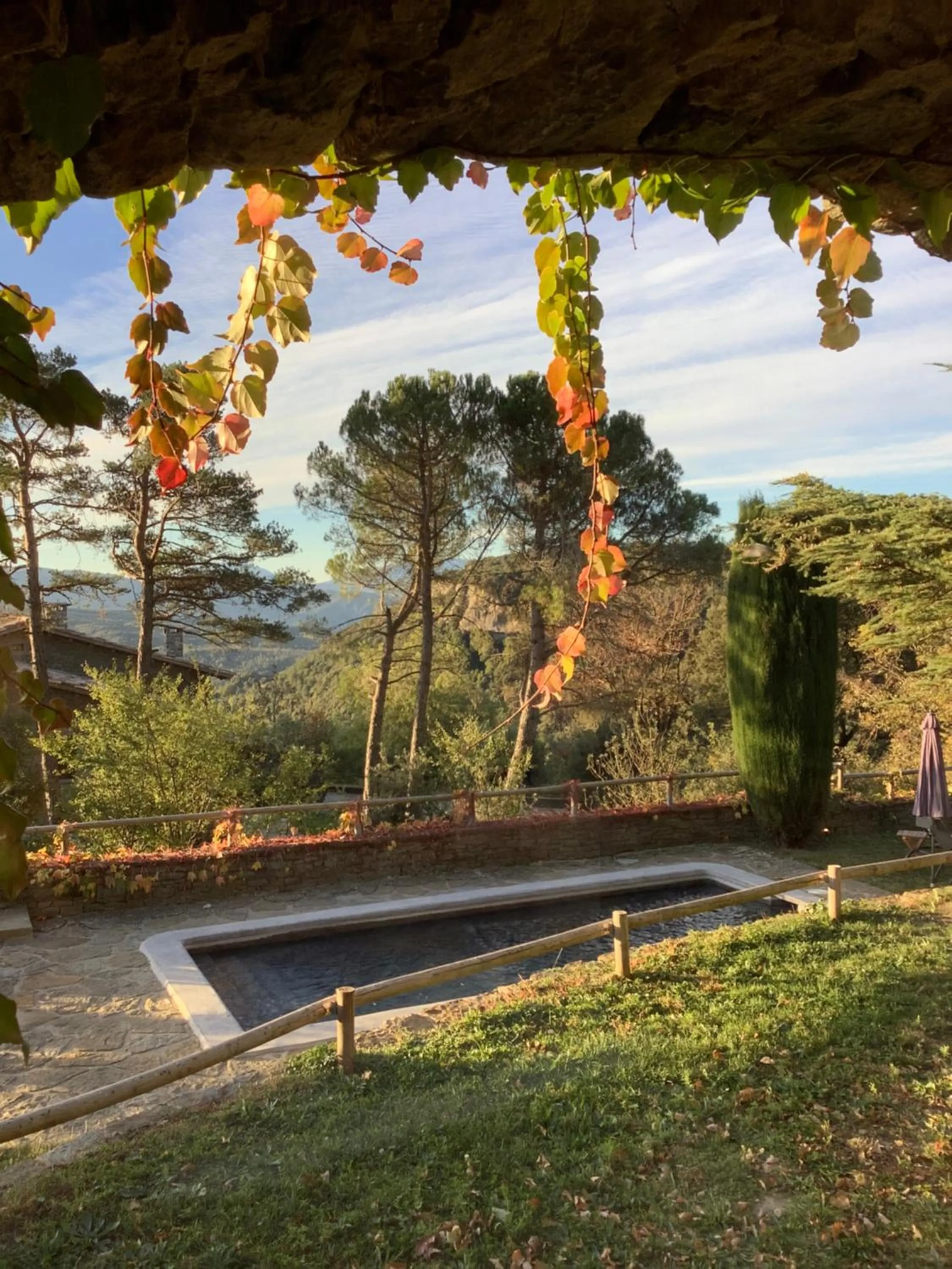 Swimming pool in Masia Santa Llúcia