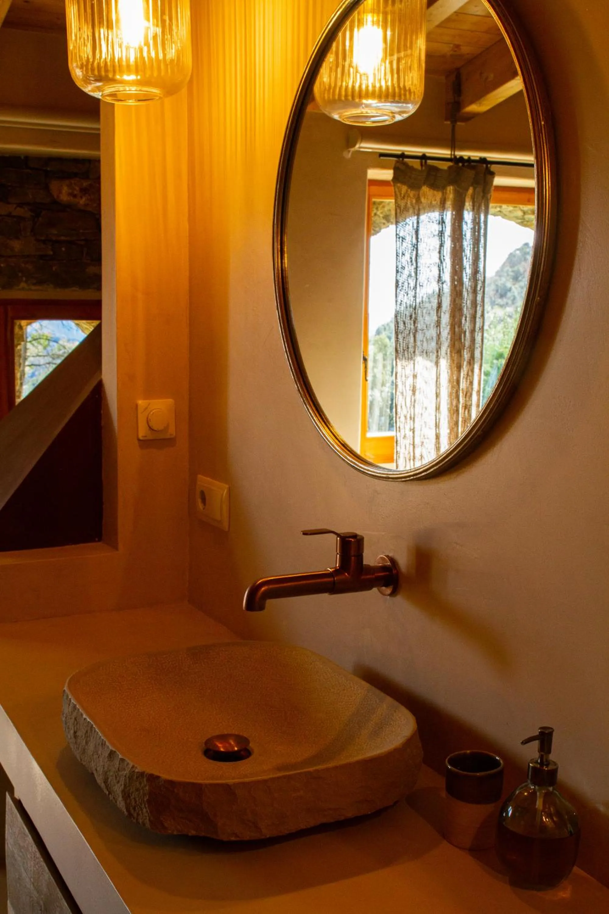 Bathroom in Masia Santa Llúcia