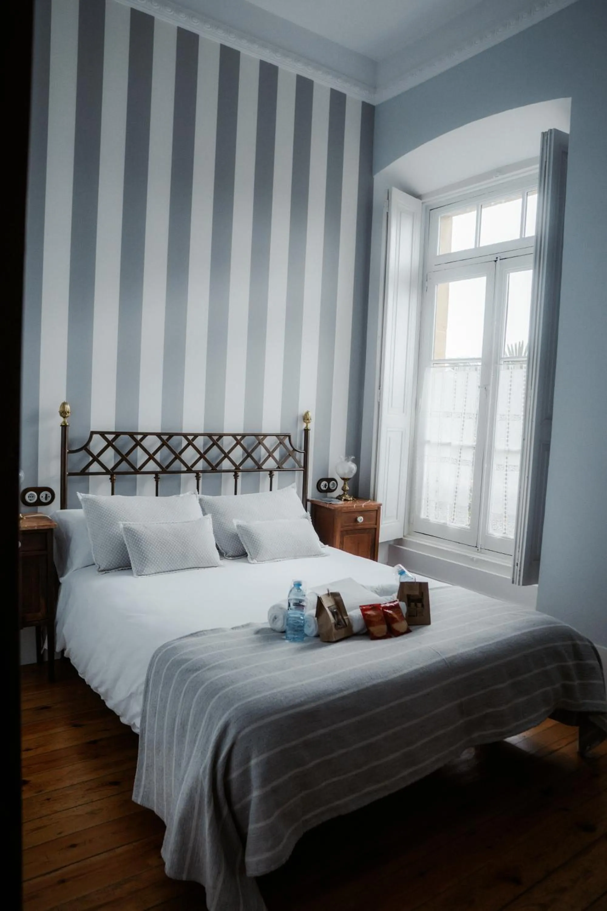 Bed in La Venta de Miyares - Casa de Indianos