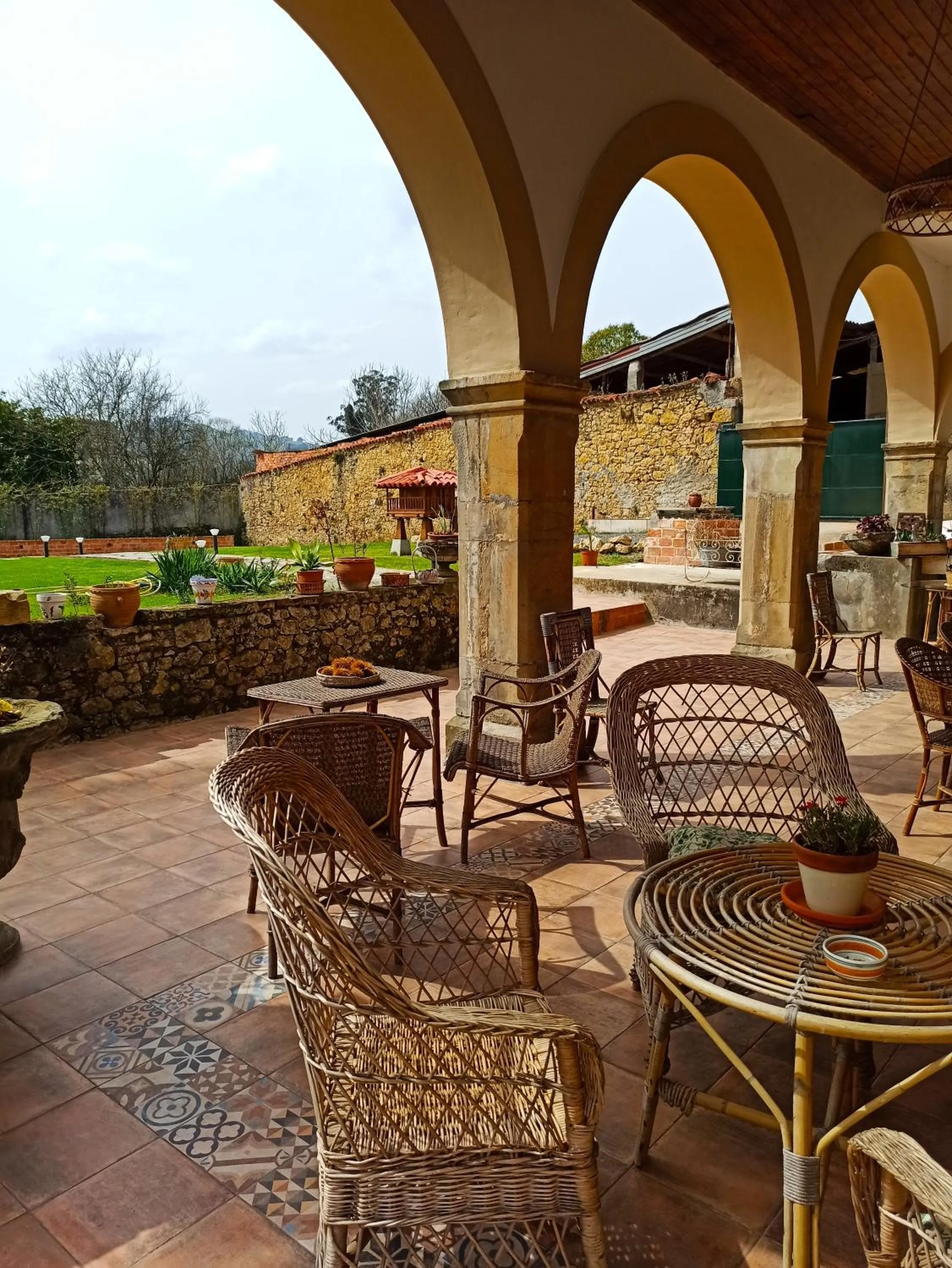 Balcony/Terrace in La Venta de Miyares - Casa de Indianos