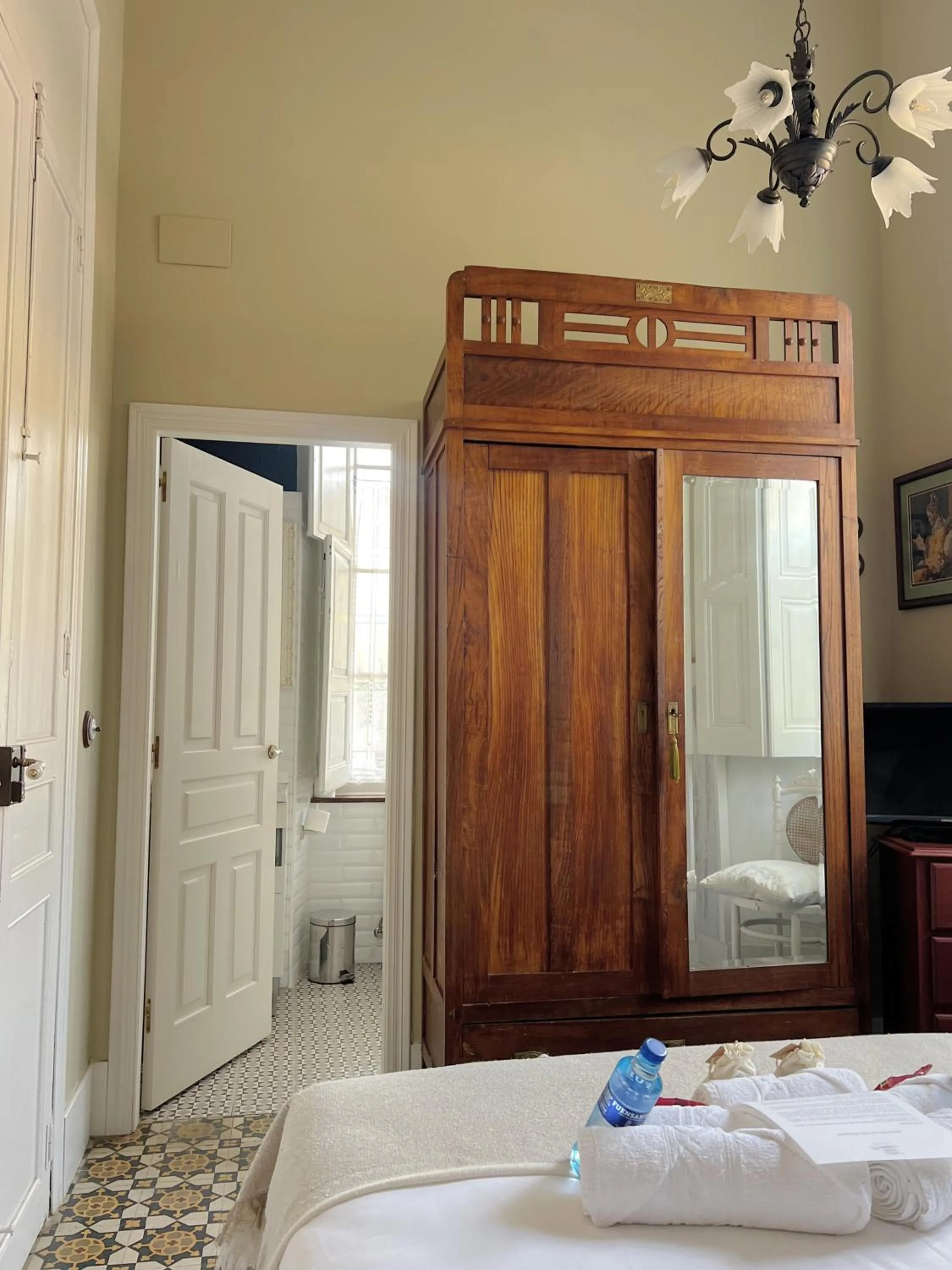 Bed in La Venta de Miyares - Casa de Indianos