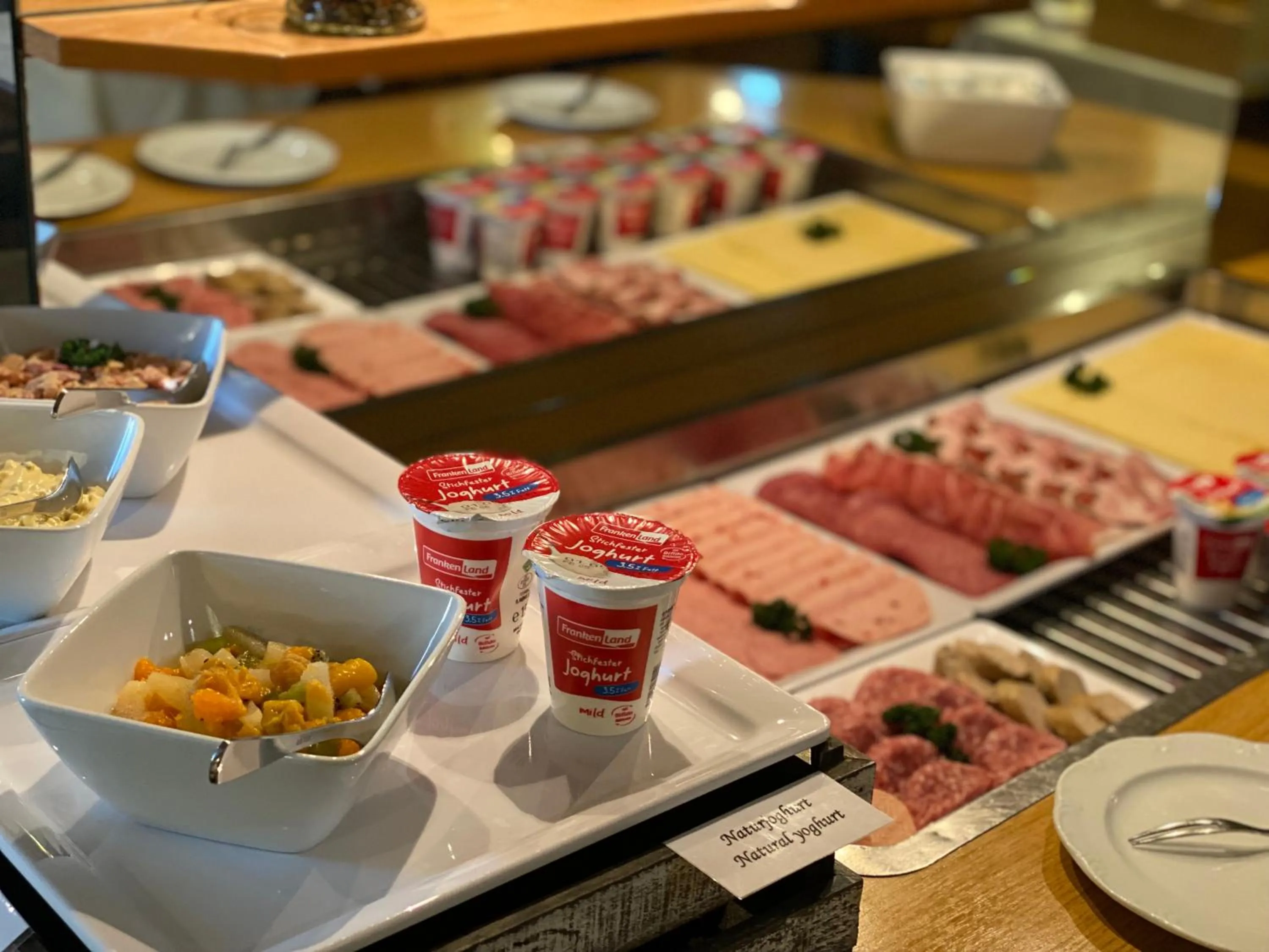 Continental breakfast in Hotel Horizont GmbH