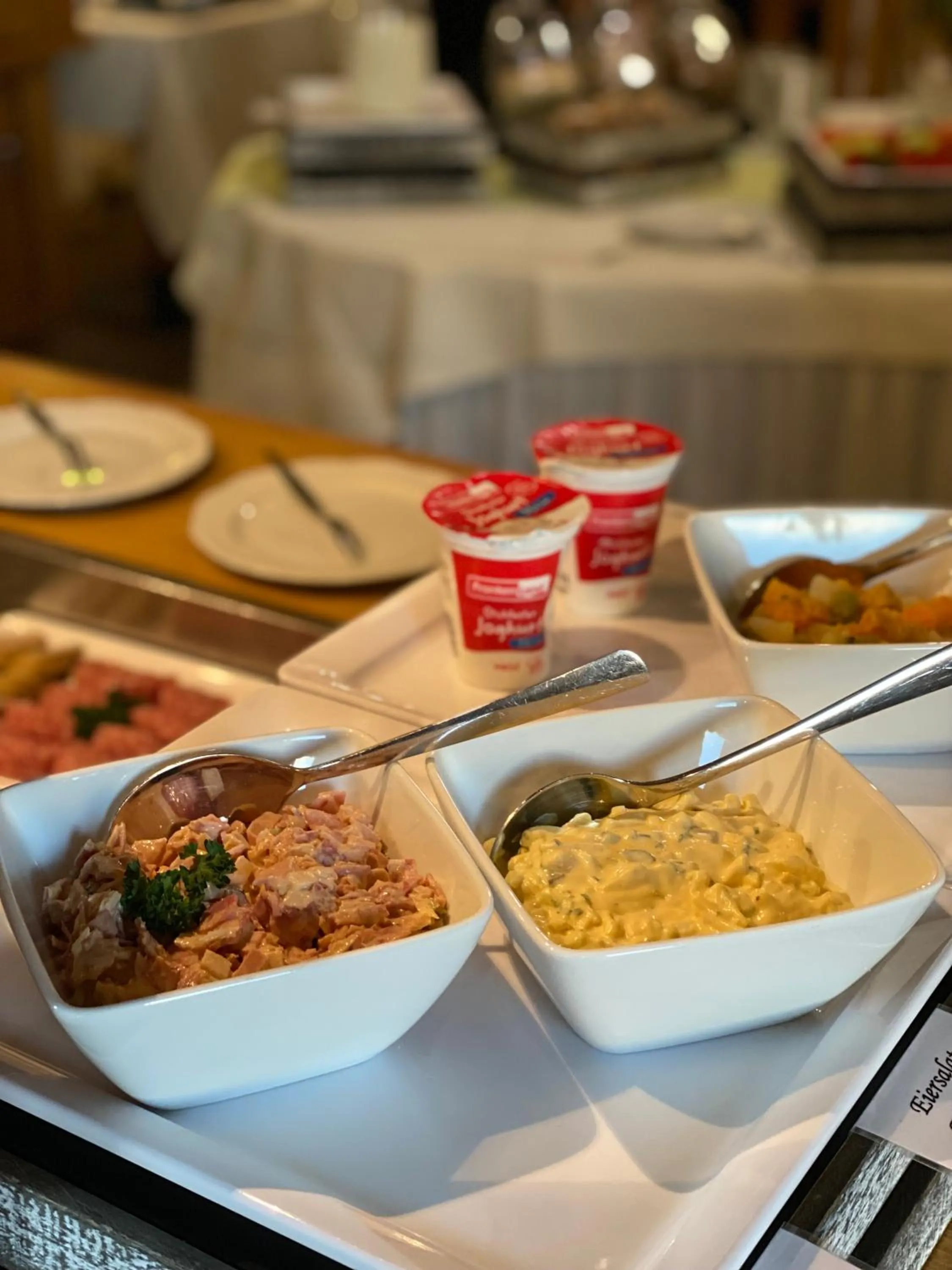 Continental breakfast in Hotel Horizont GmbH