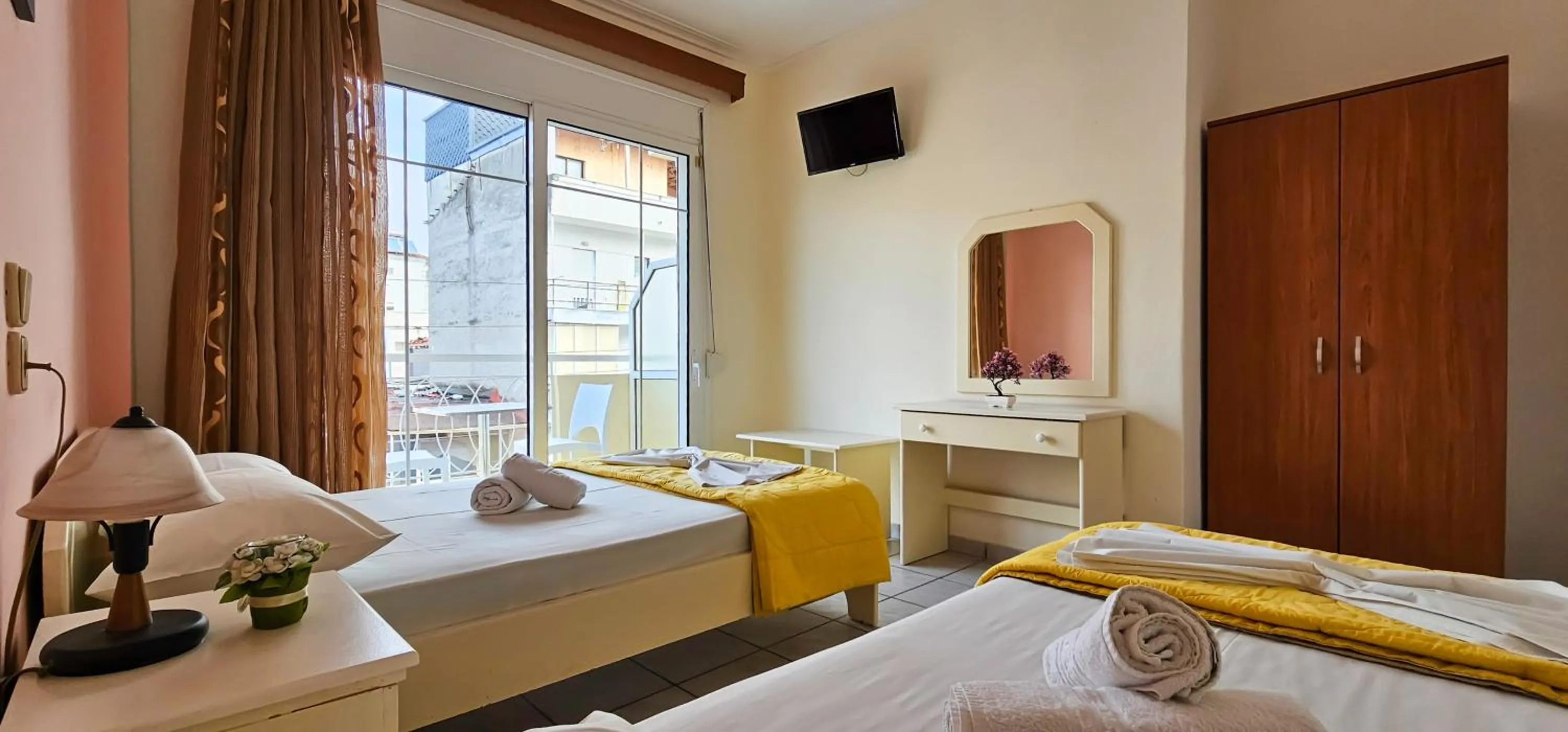 Photo of the whole room, Bed in Chariclia Hotel