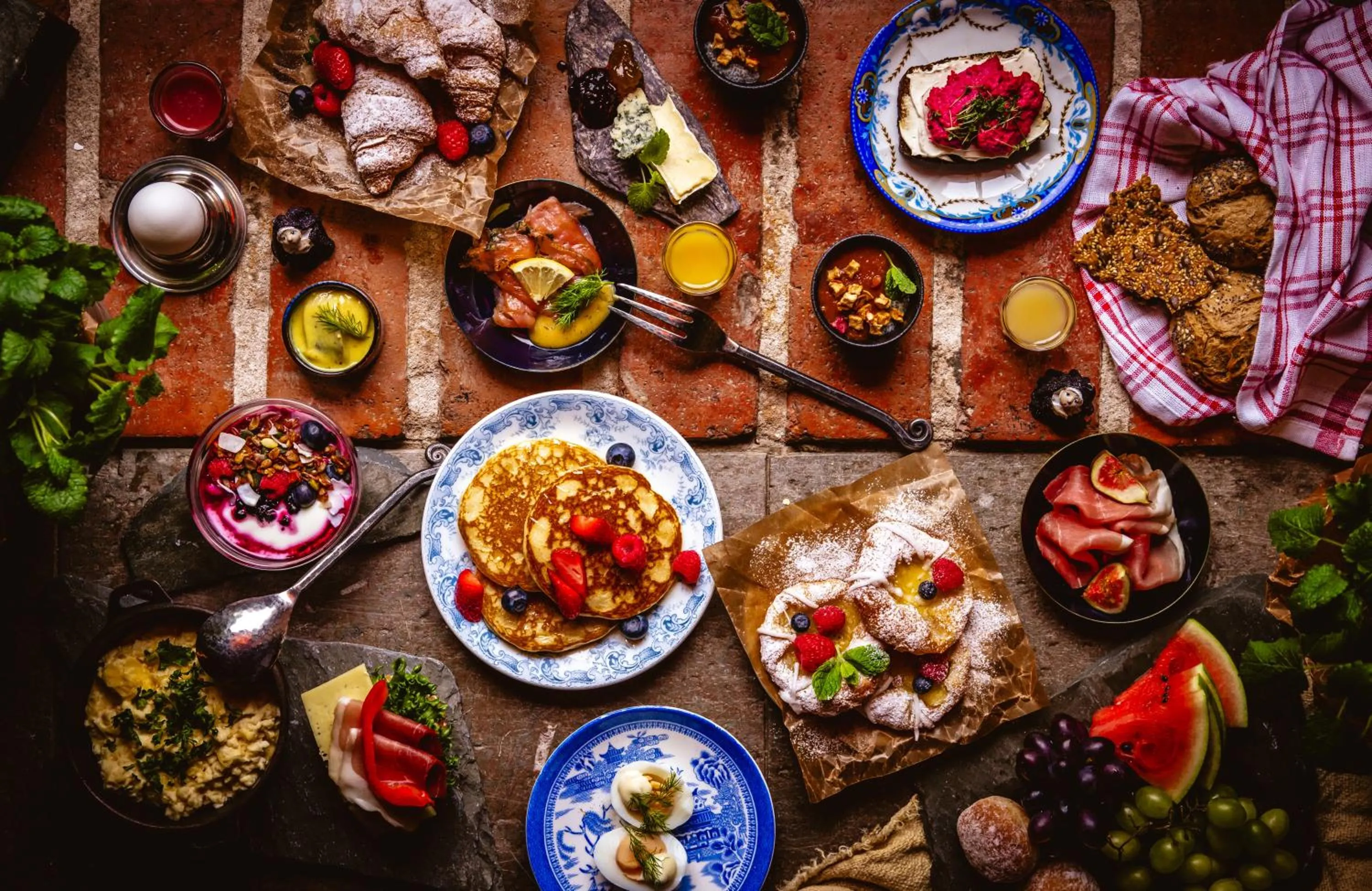 Breakfast in Slottsgården Hotell & Restaurang