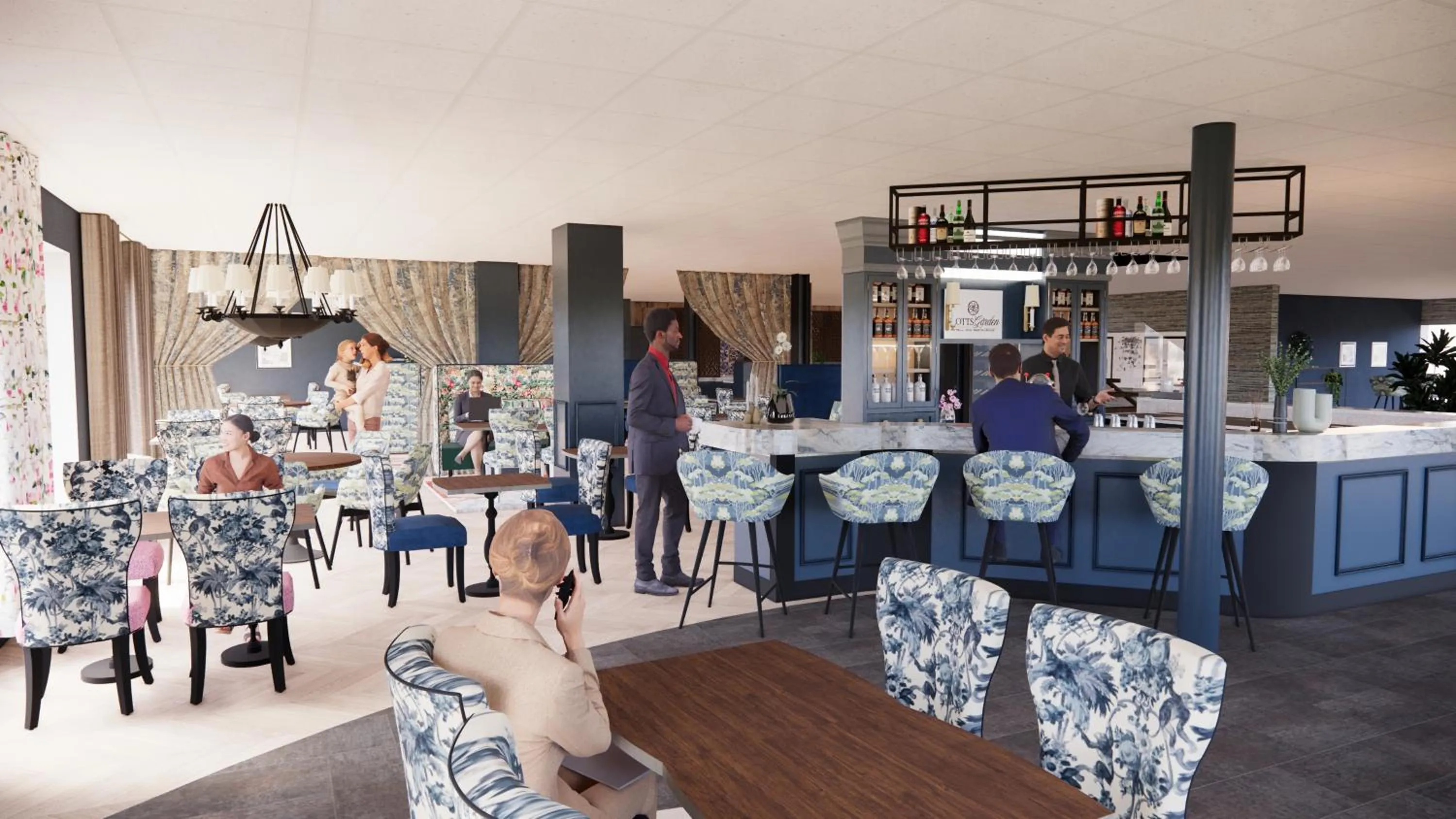 Restaurant/places to eat in Slottsgården Hotell & Restaurang