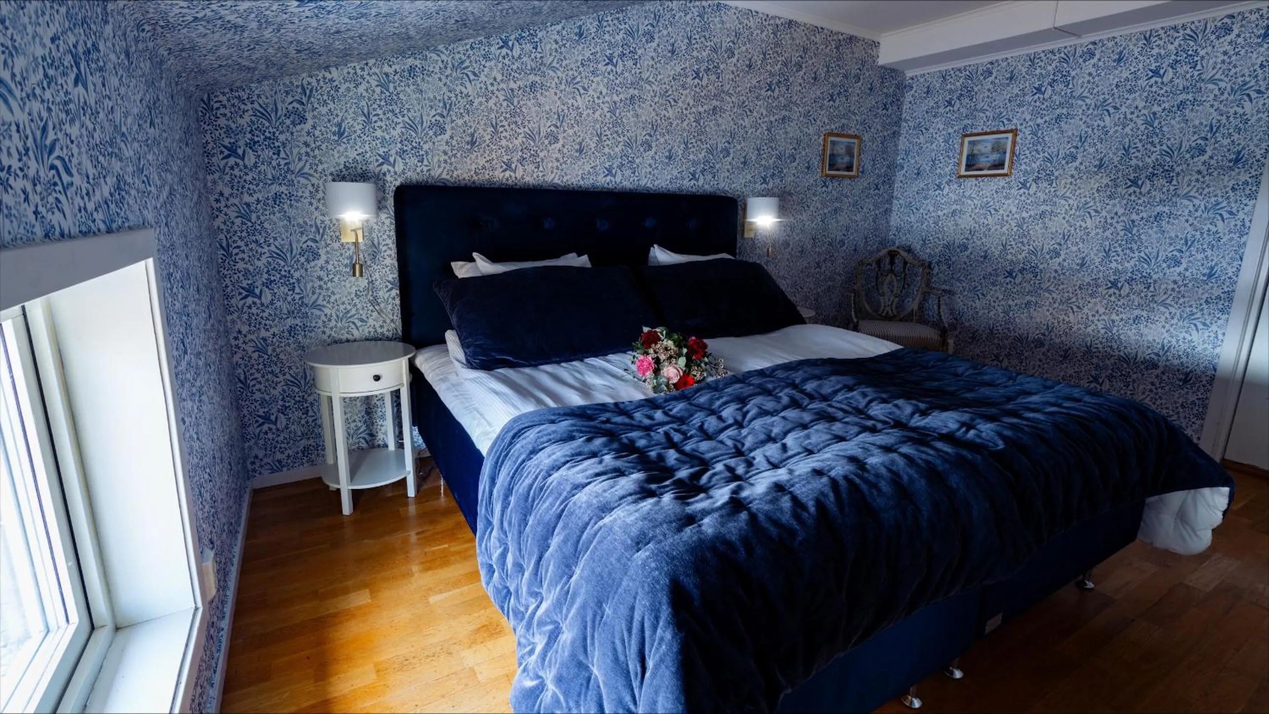 Bedroom, Bed in Slottsgården Hotell & Restaurang