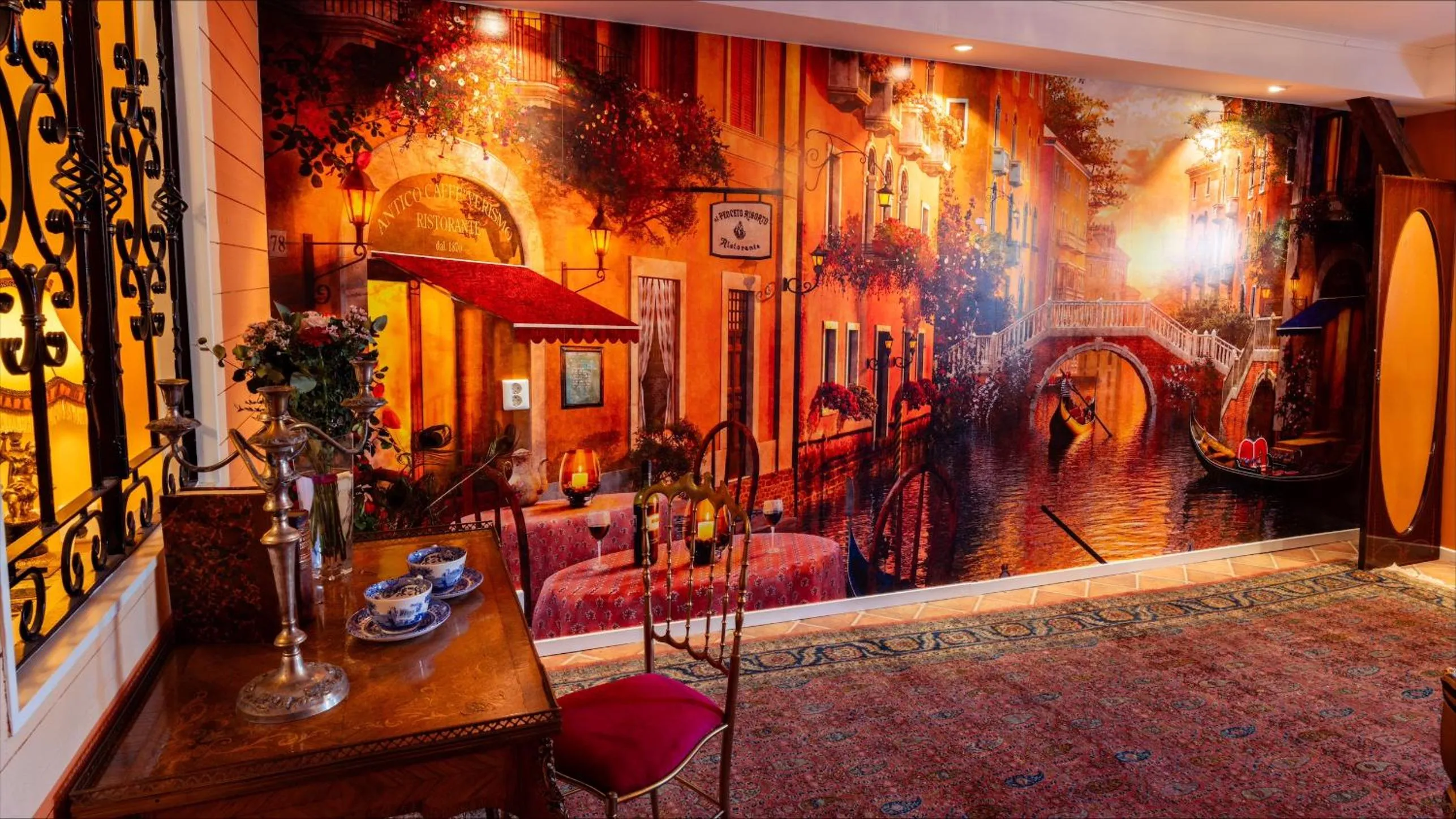 Living room in Slottsgården Hotell & Restaurang