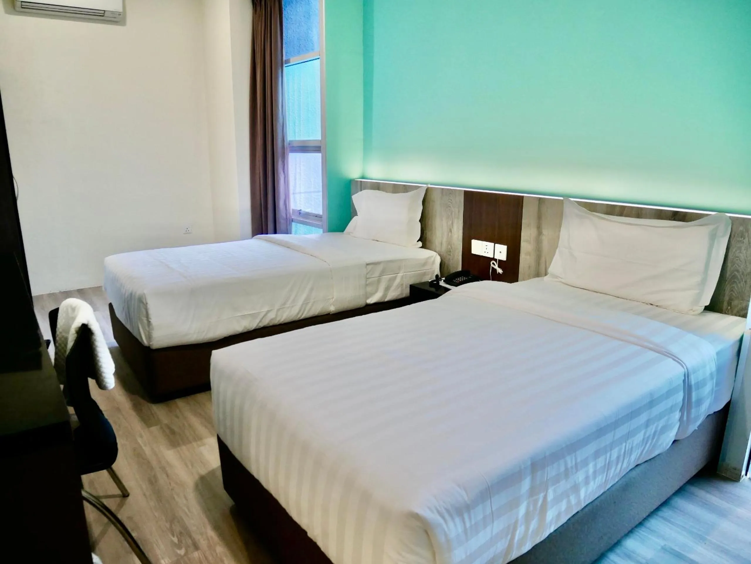 Bed in Pantai Regal City Hotel