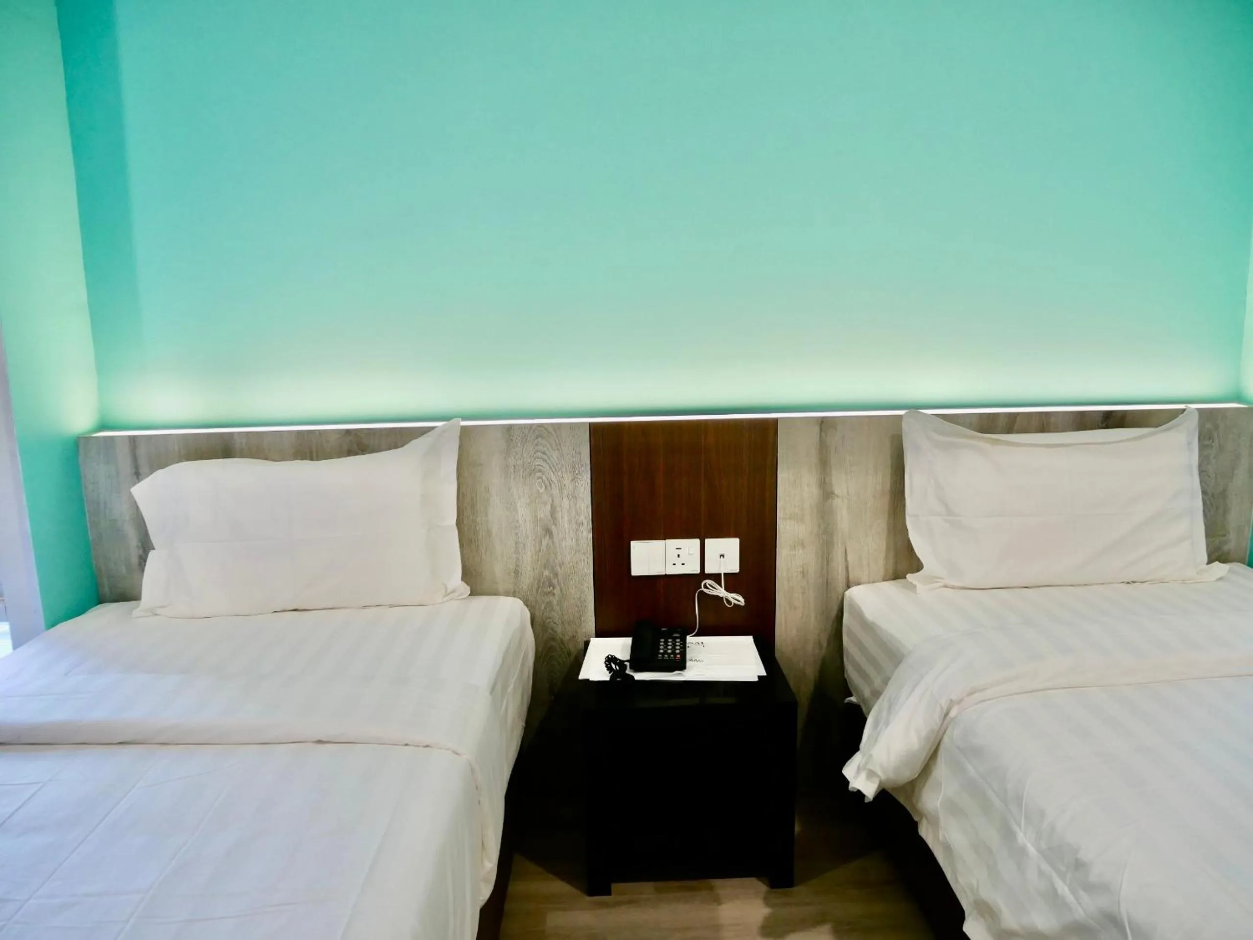 Bed in Pantai Regal City Hotel