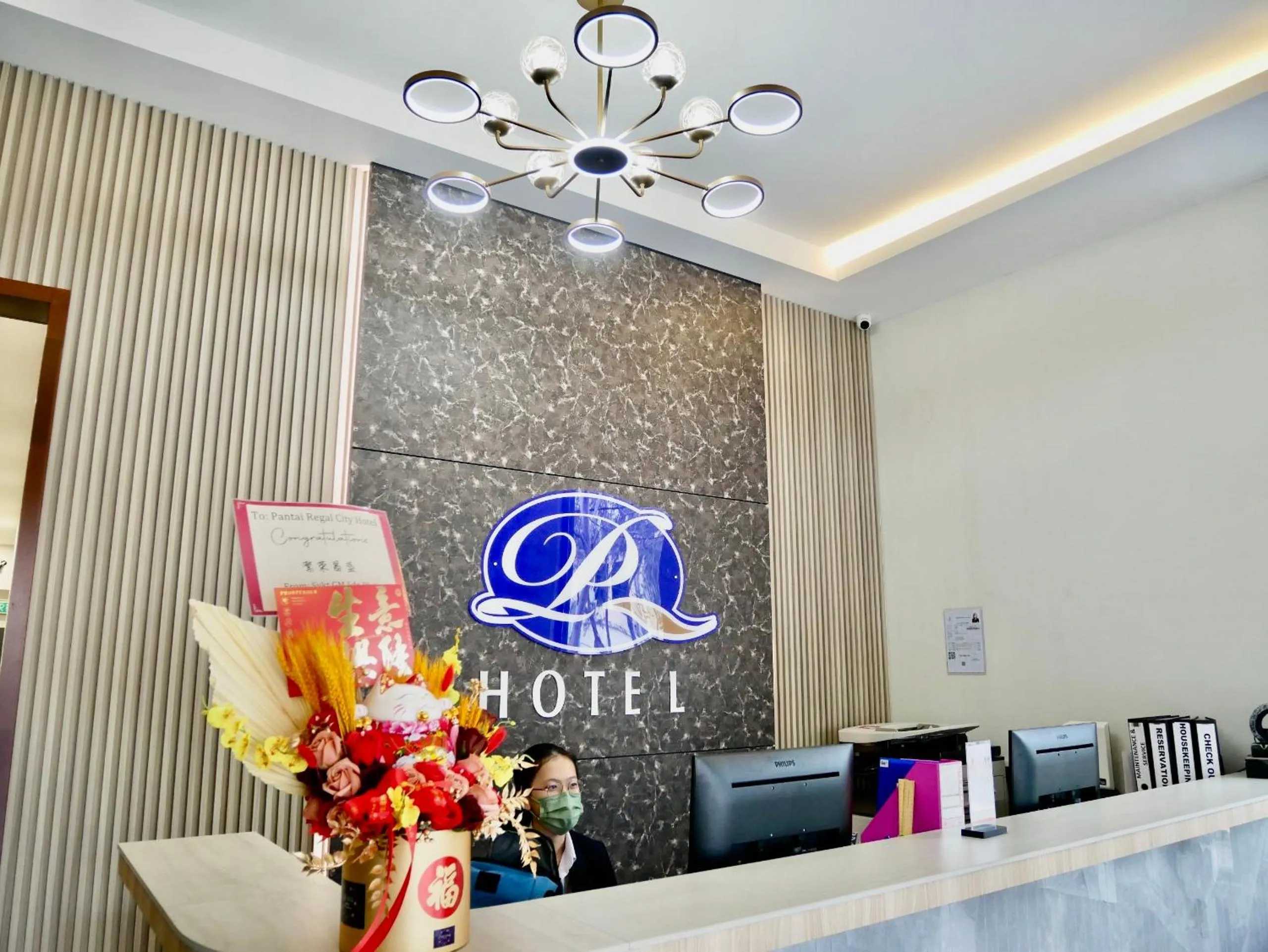 Lobby or reception in Pantai Regal City Hotel