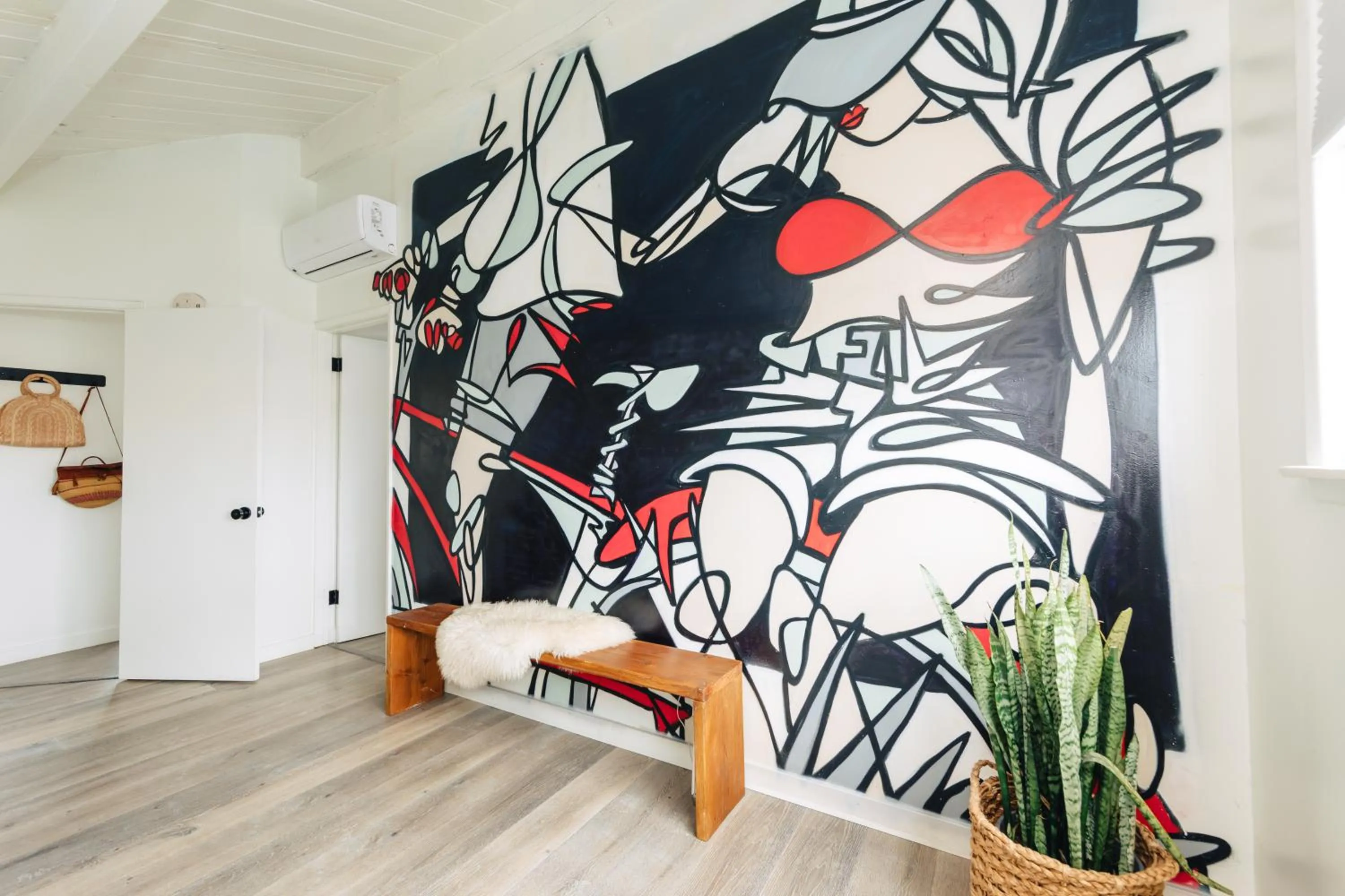 Decorative detail in The Green Room Hotel