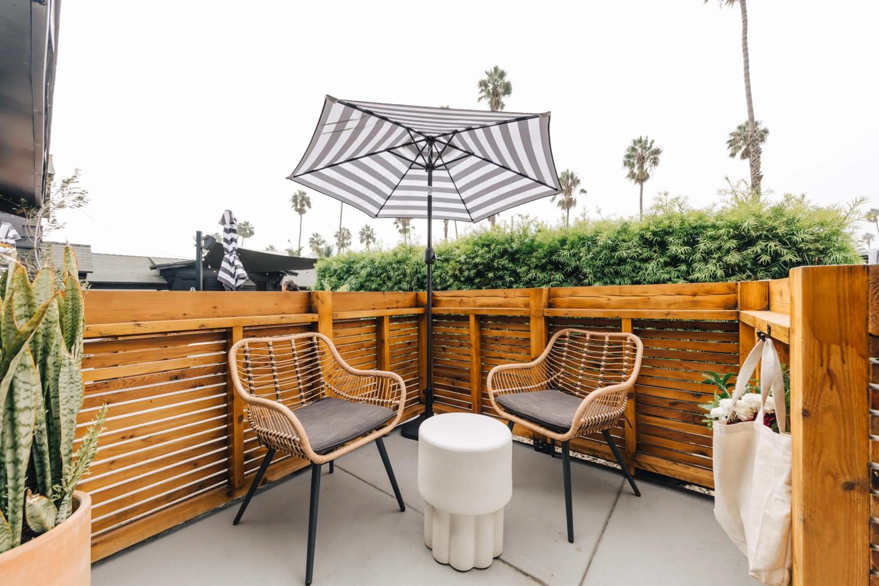 Patio in The Green Room Hotel