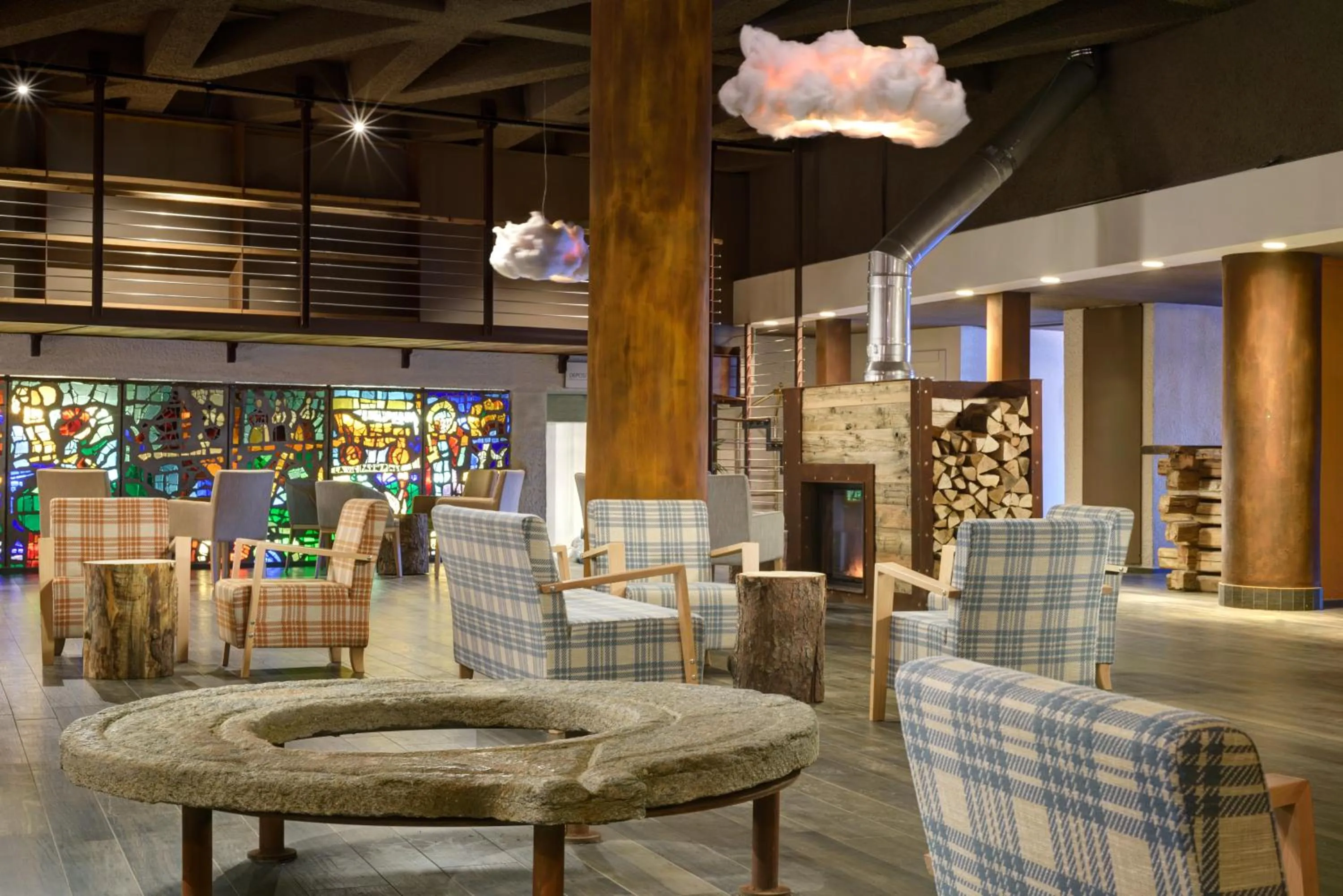 Communal lounge/ TV room in TH Pila