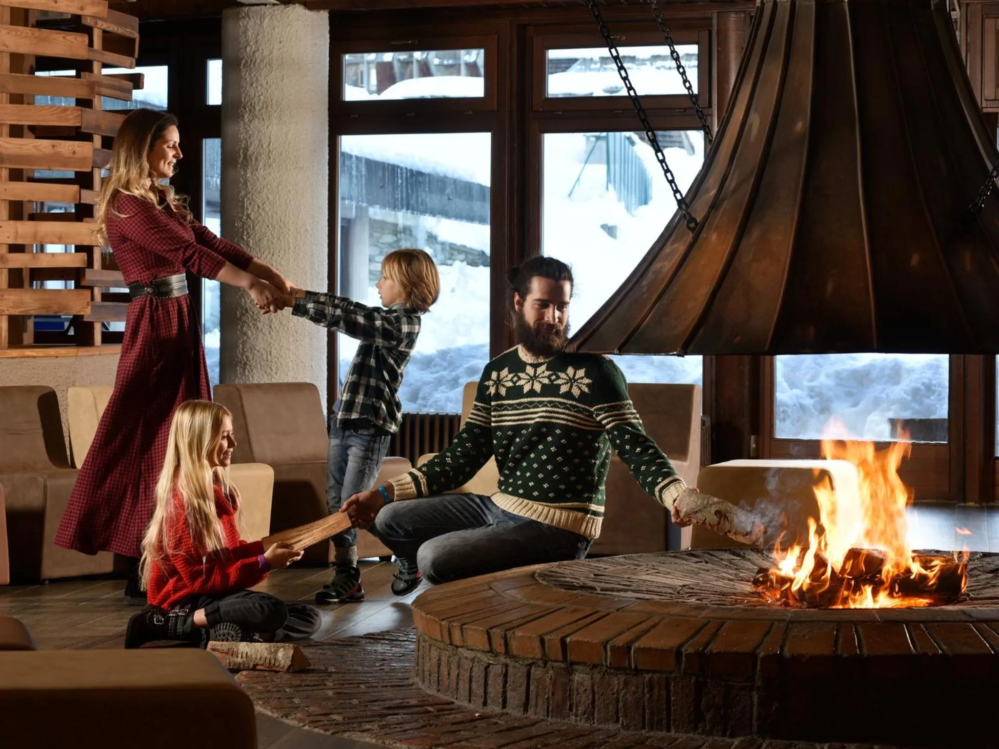 Lobby or reception in TH Pila