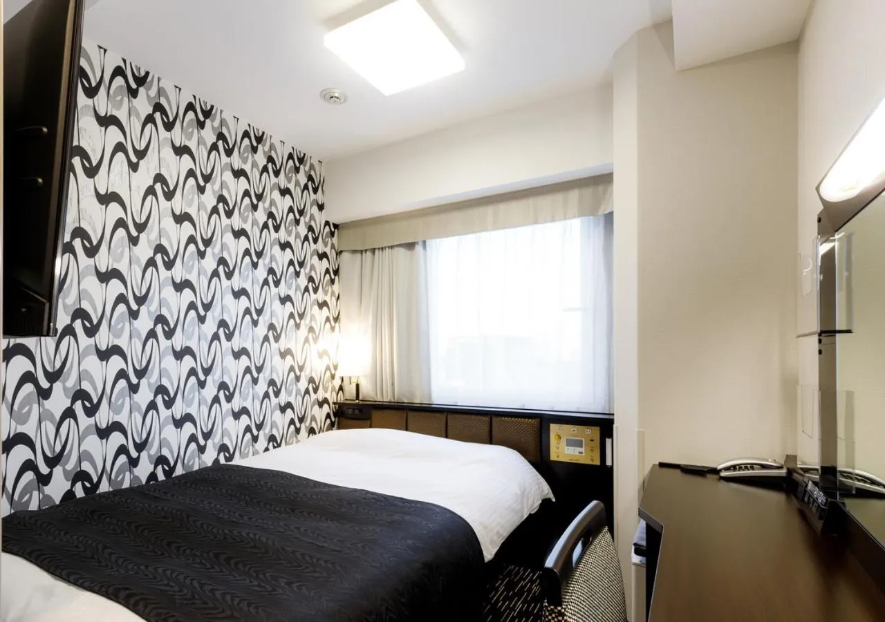 Bed in APA Hotel Asakusa Kaminarimon Minami