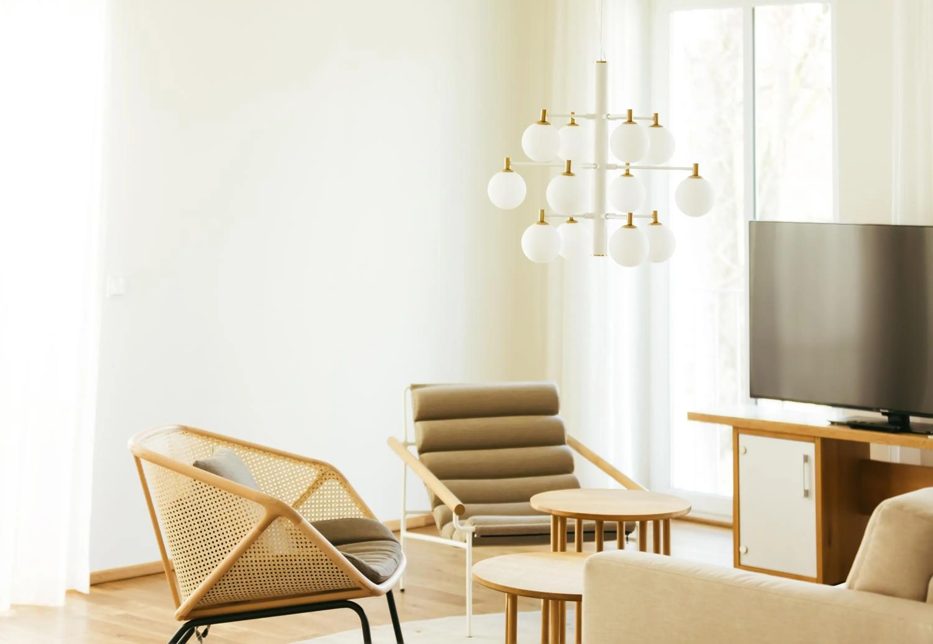 Living room in B&O Parkhotel