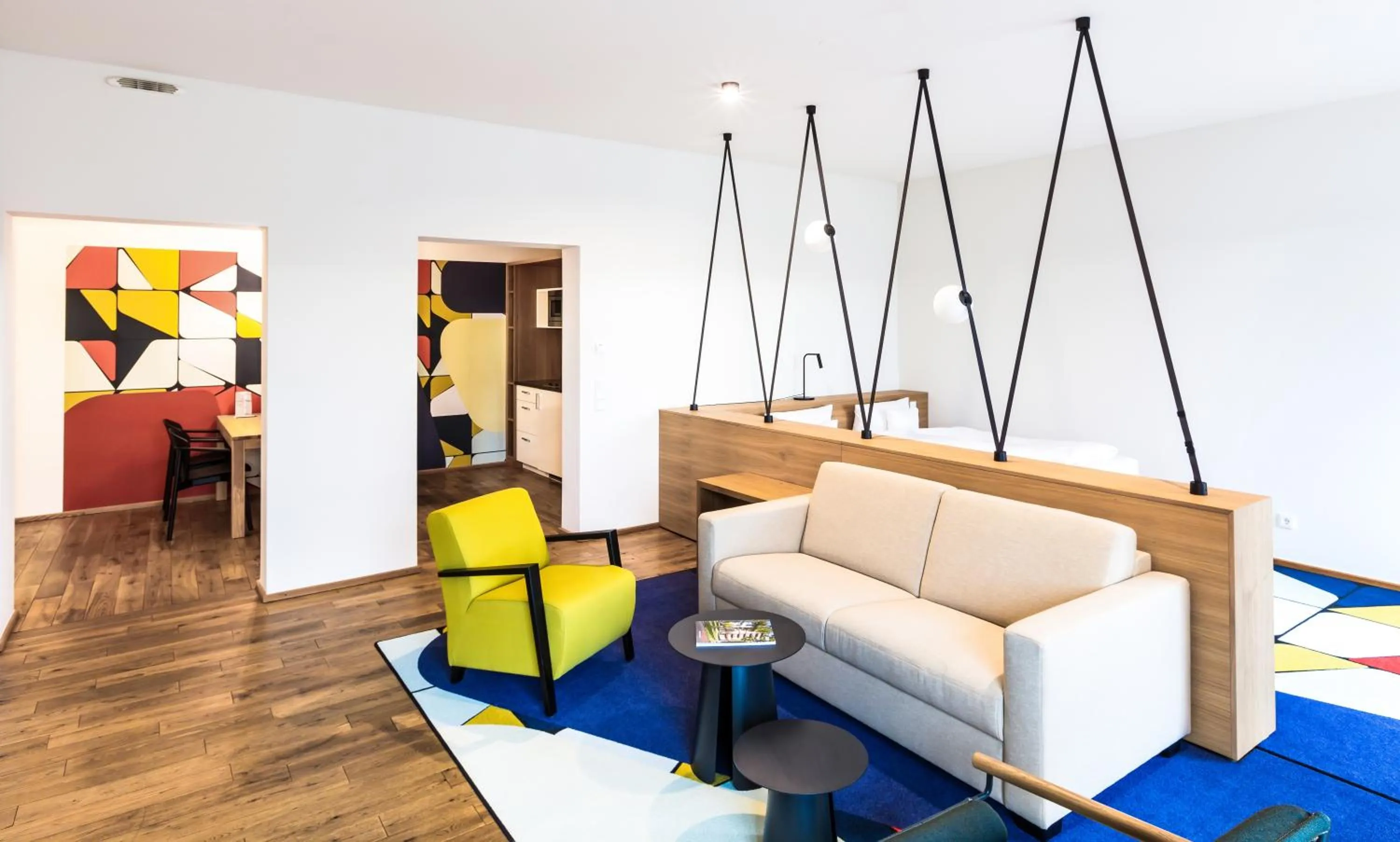 Living room in B&O Parkhotel