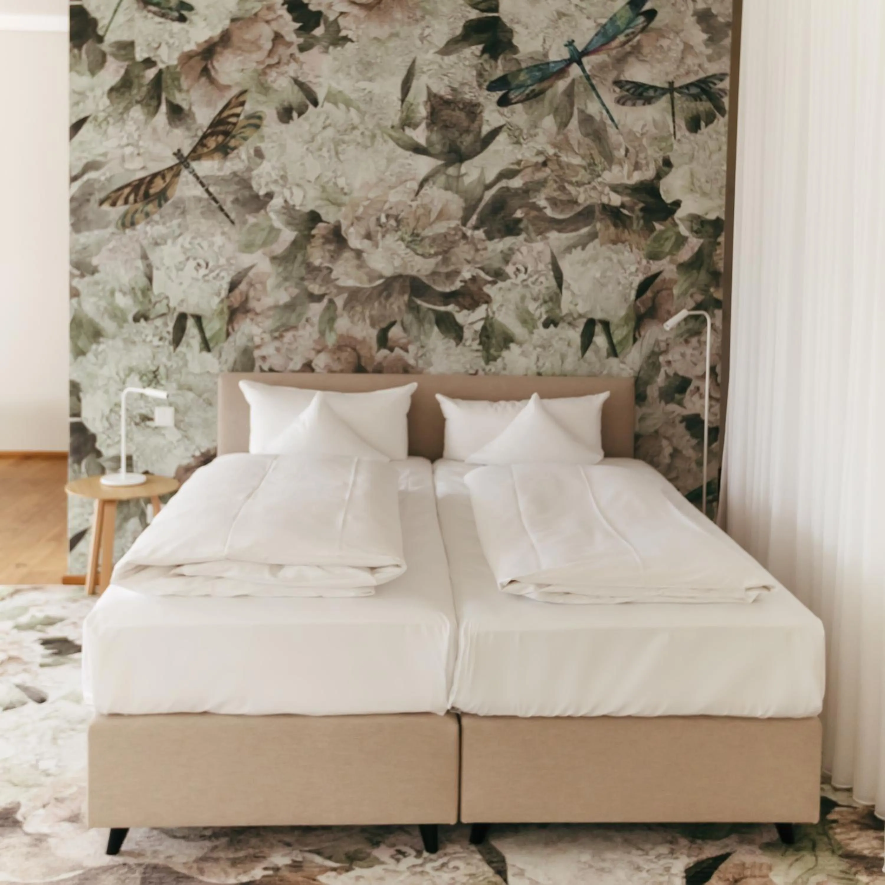 Bed in B&O Parkhotel