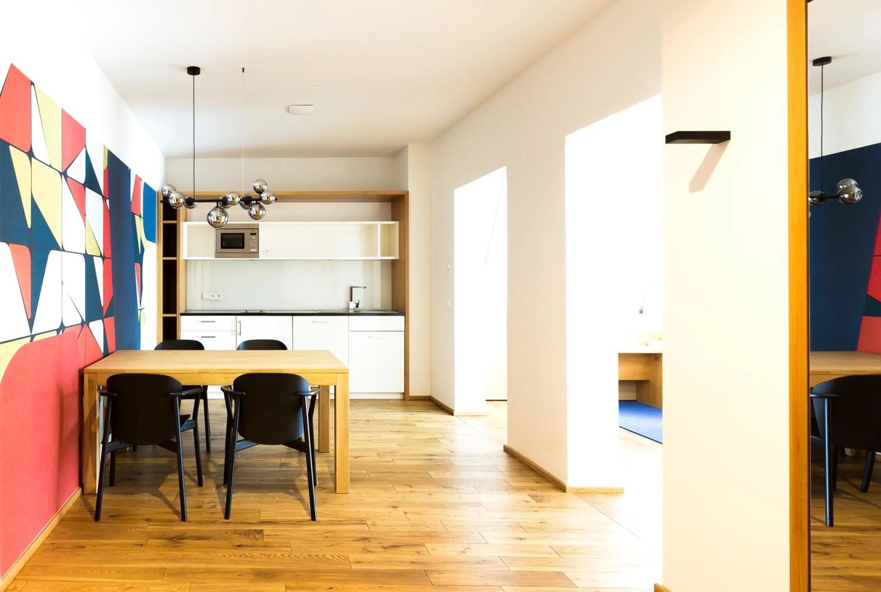 Dining area in B&O Parkhotel