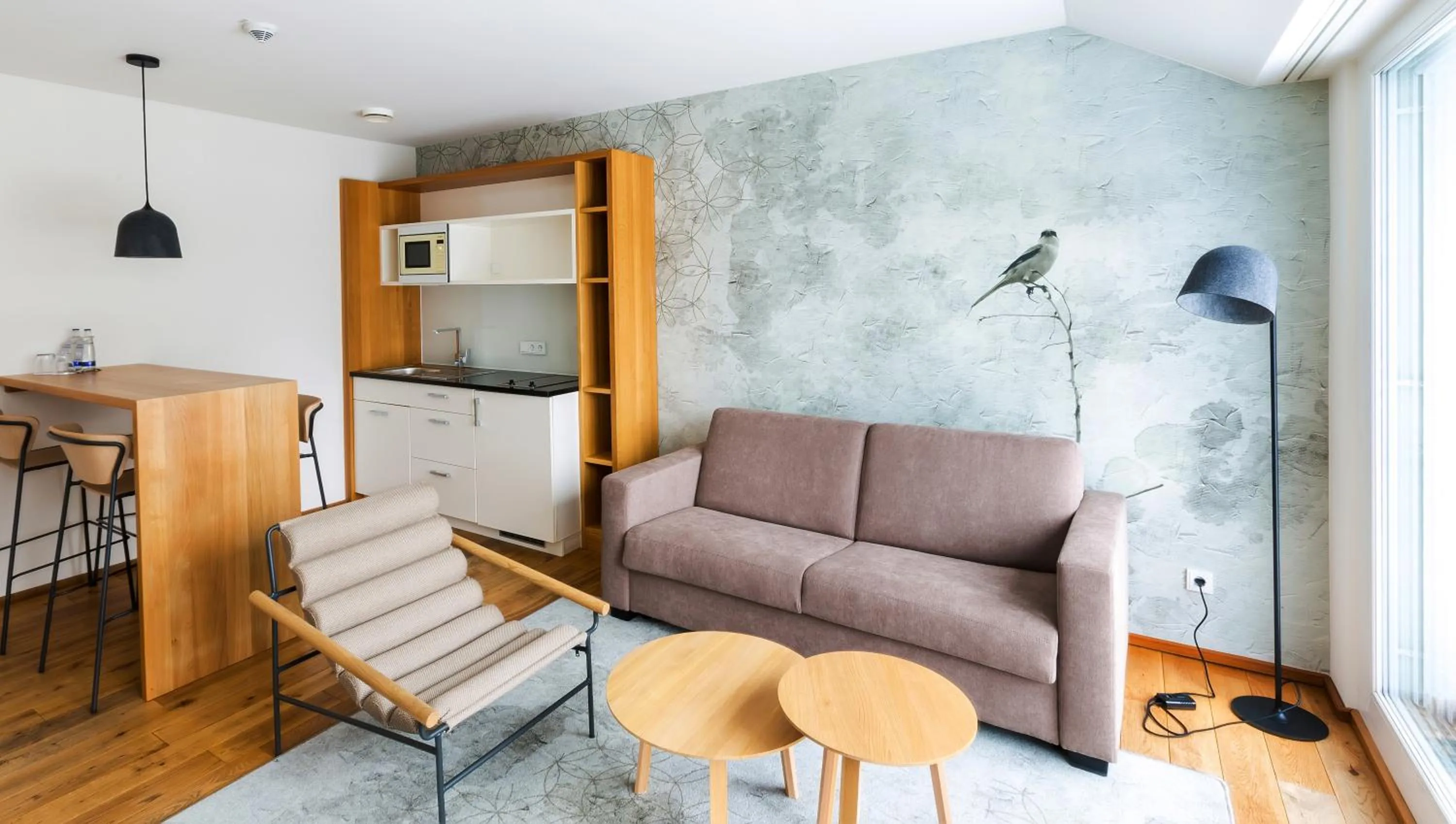 Kitchen or kitchenette in B&O Parkhotel