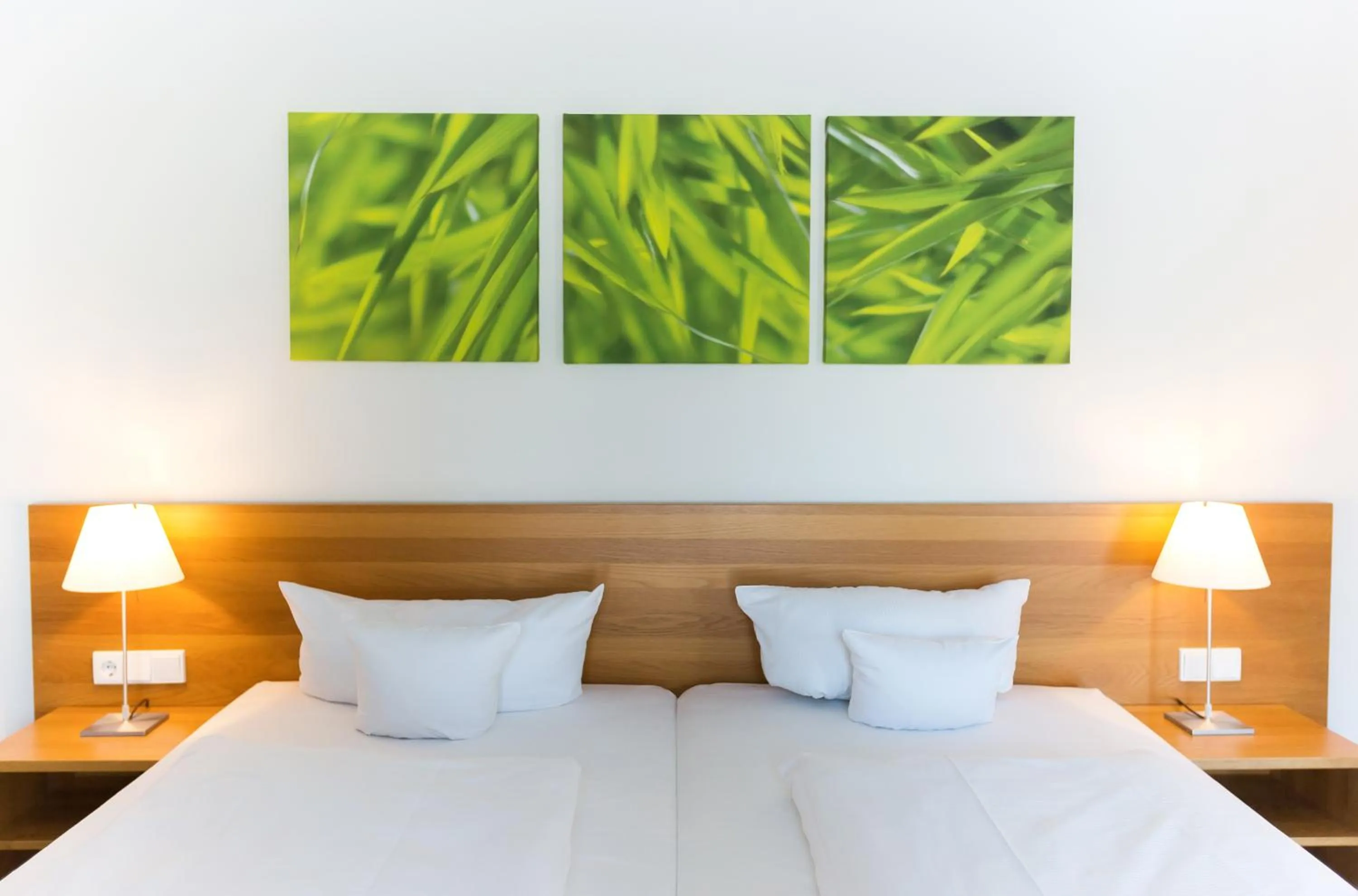 Bed in B&O Parkhotel