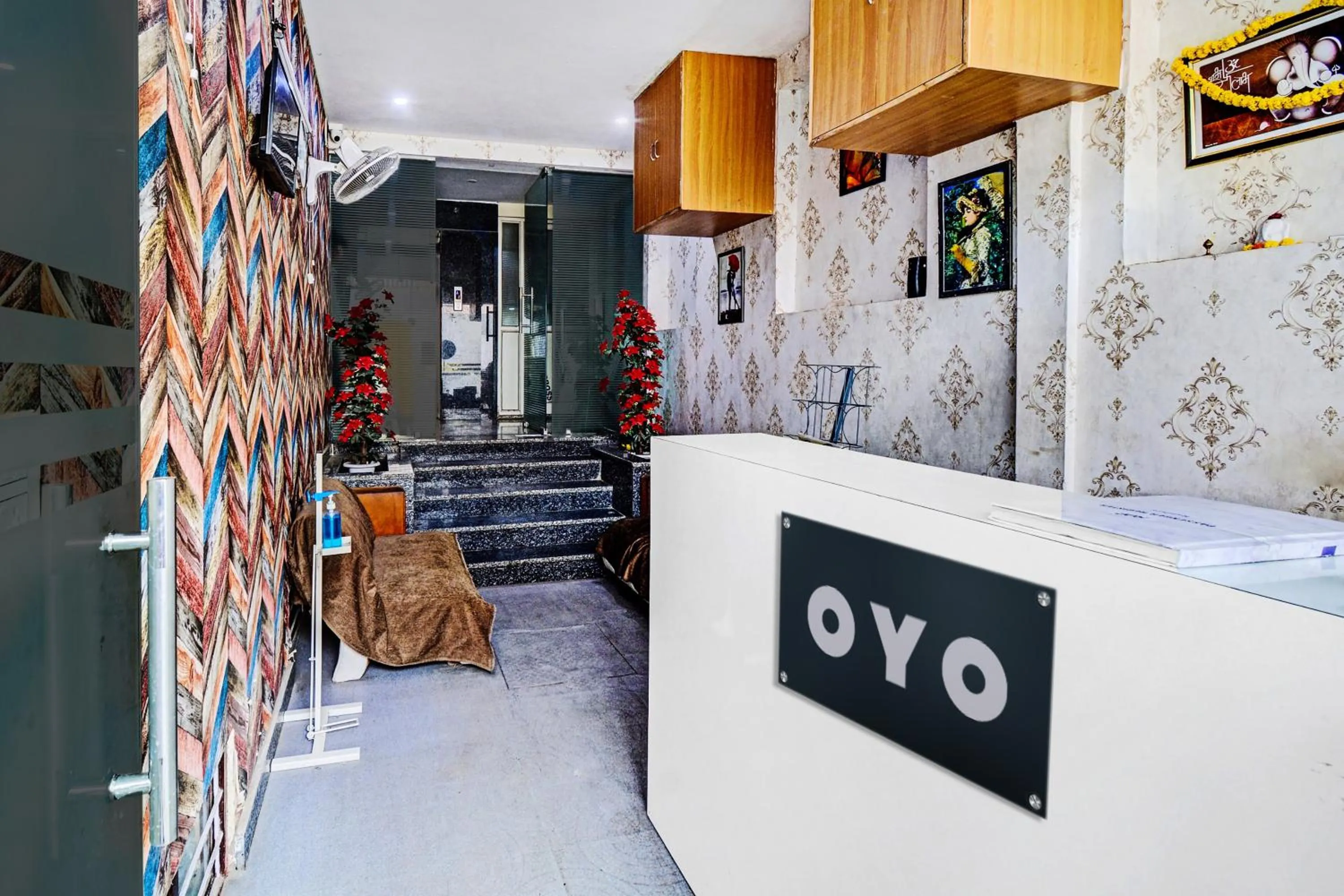 Lobby or reception, Bed in Hotel O My Stay Retreat