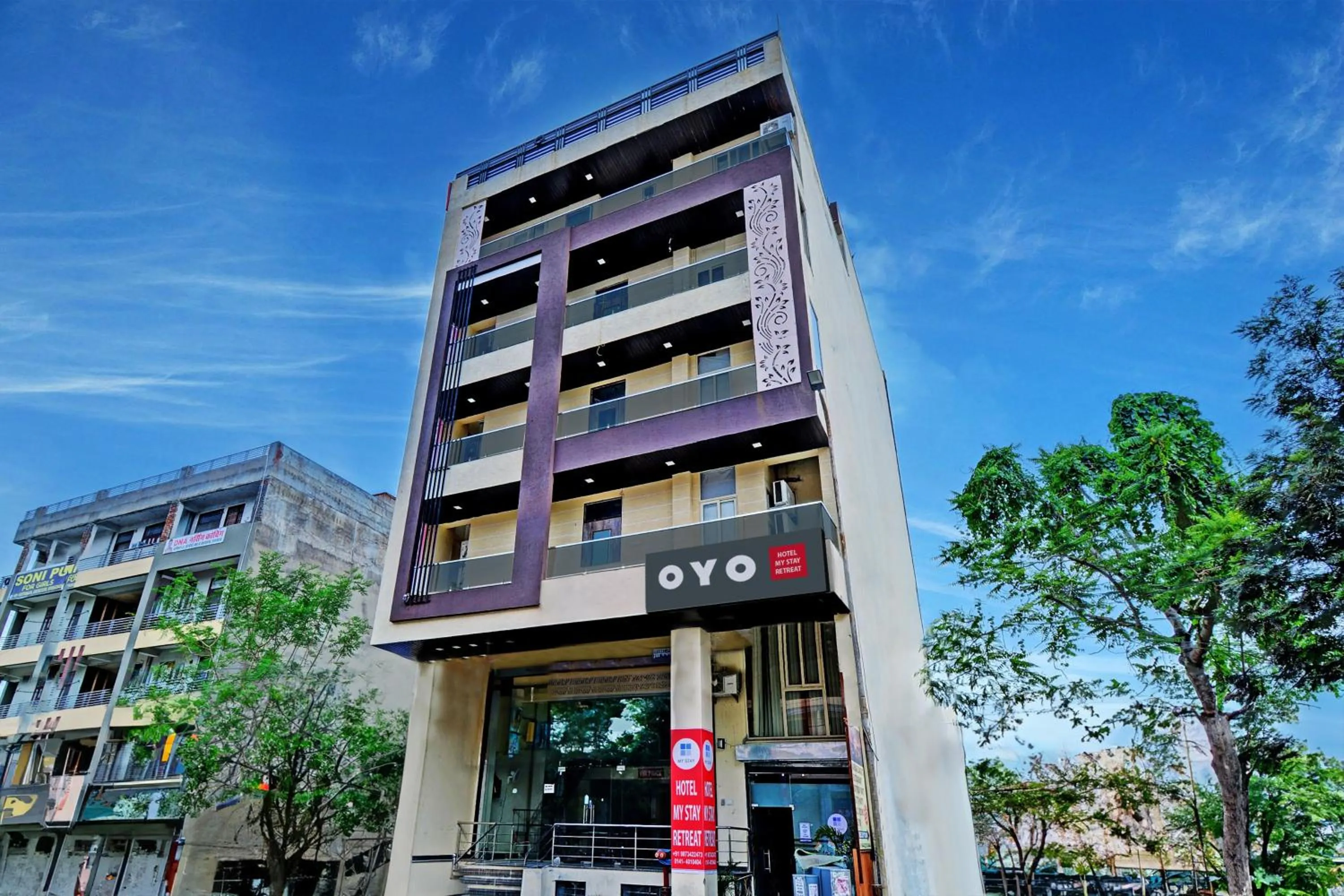 Facade/entrance in Hotel O My Stay Retreat