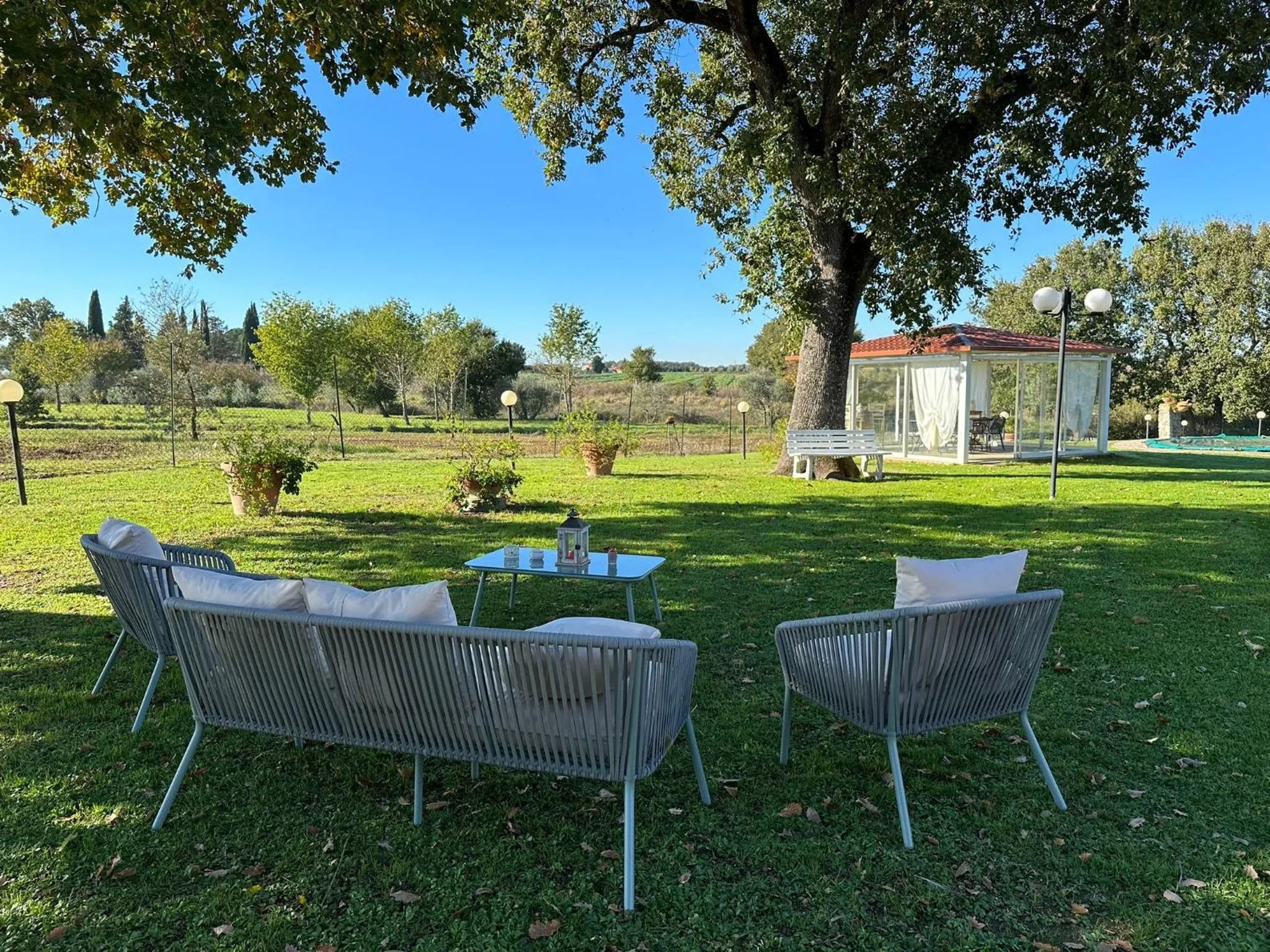 Garden view in Agriturismo Podere Delle Querci
